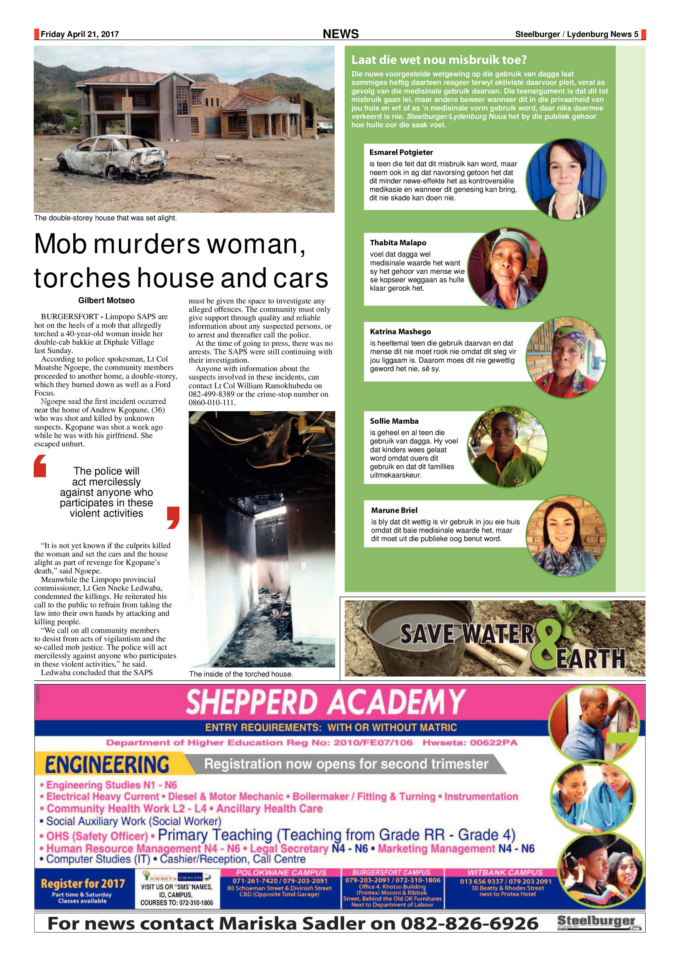 Steelburger News 21 April 2017 page 5