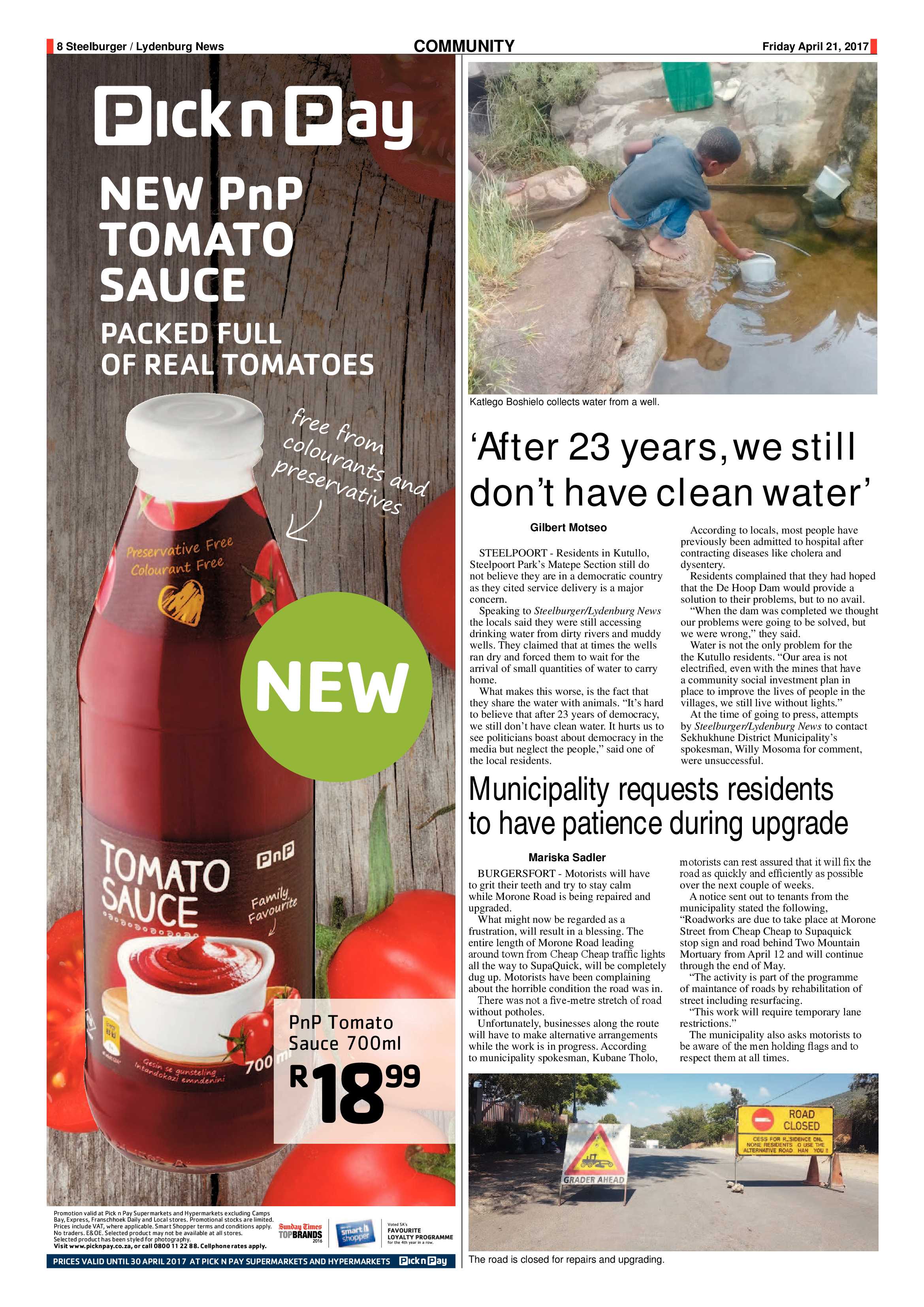 Steelburger News 21 April 2017 page 8