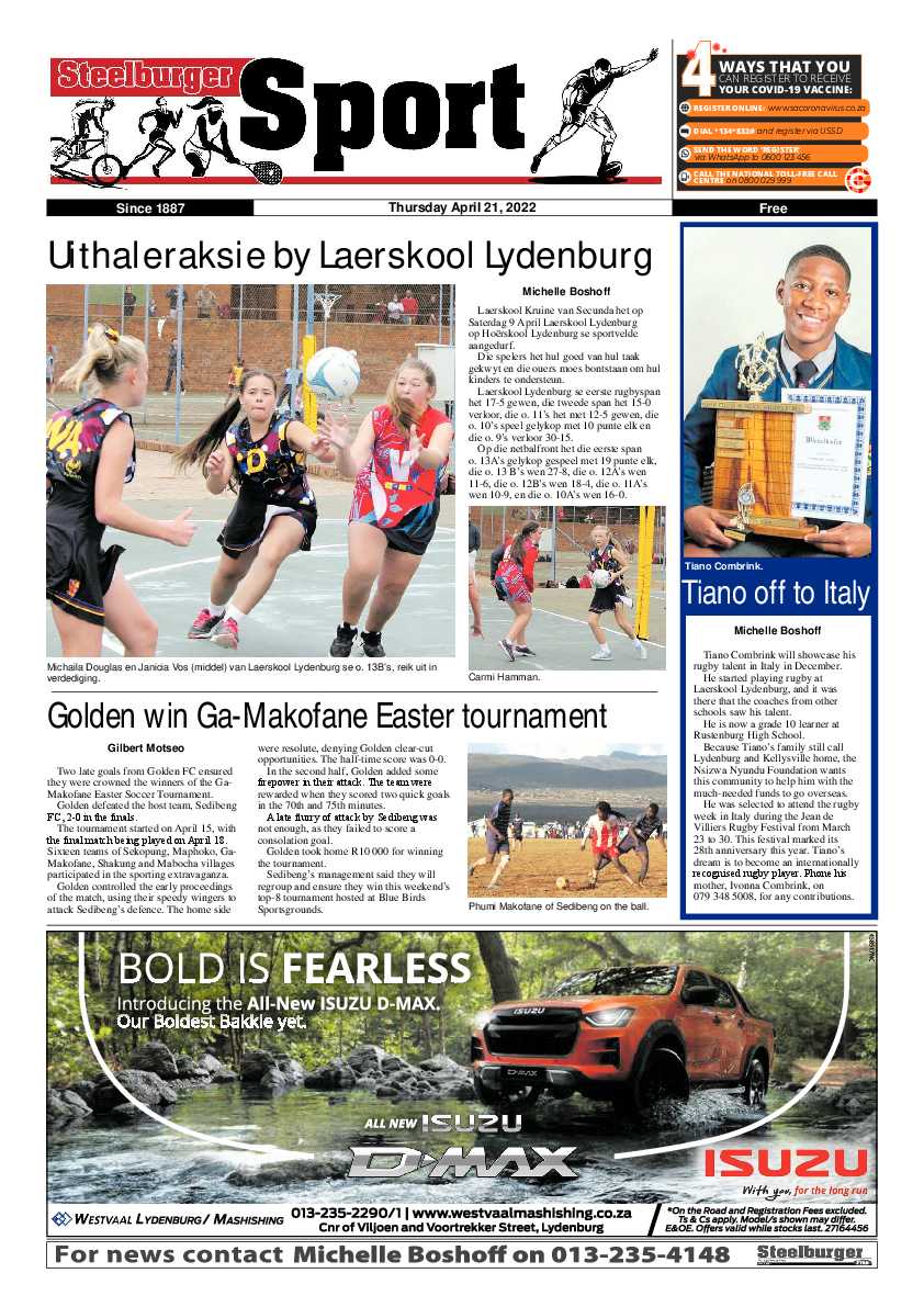 Steelburger News 21 April 2022 page 12