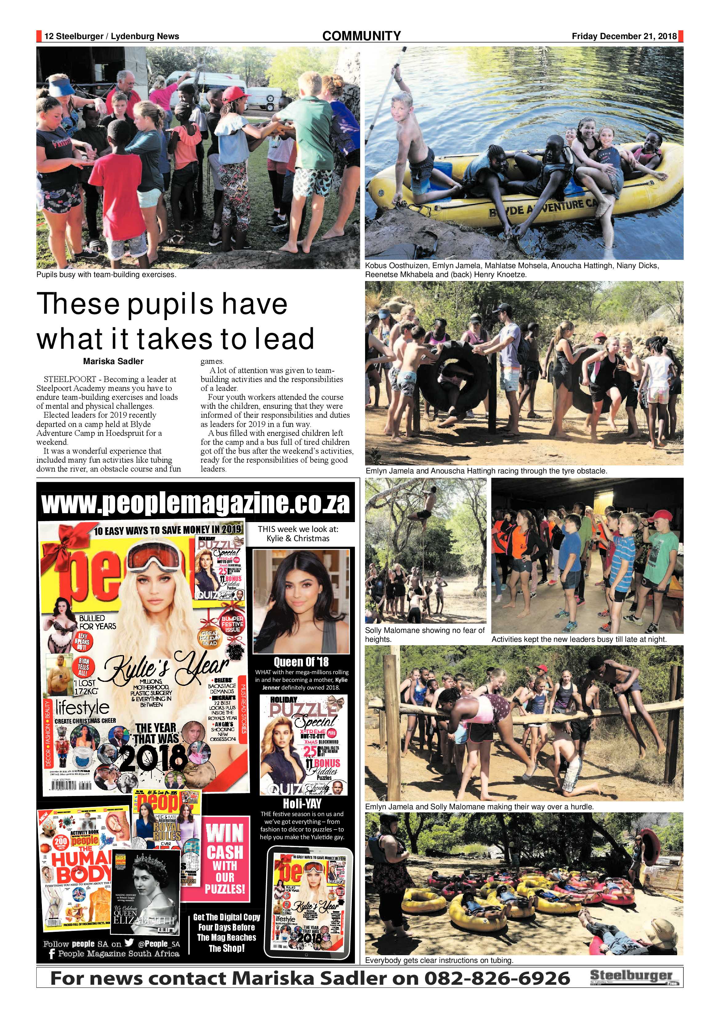 Steelburger News 21 December 2018 page 12