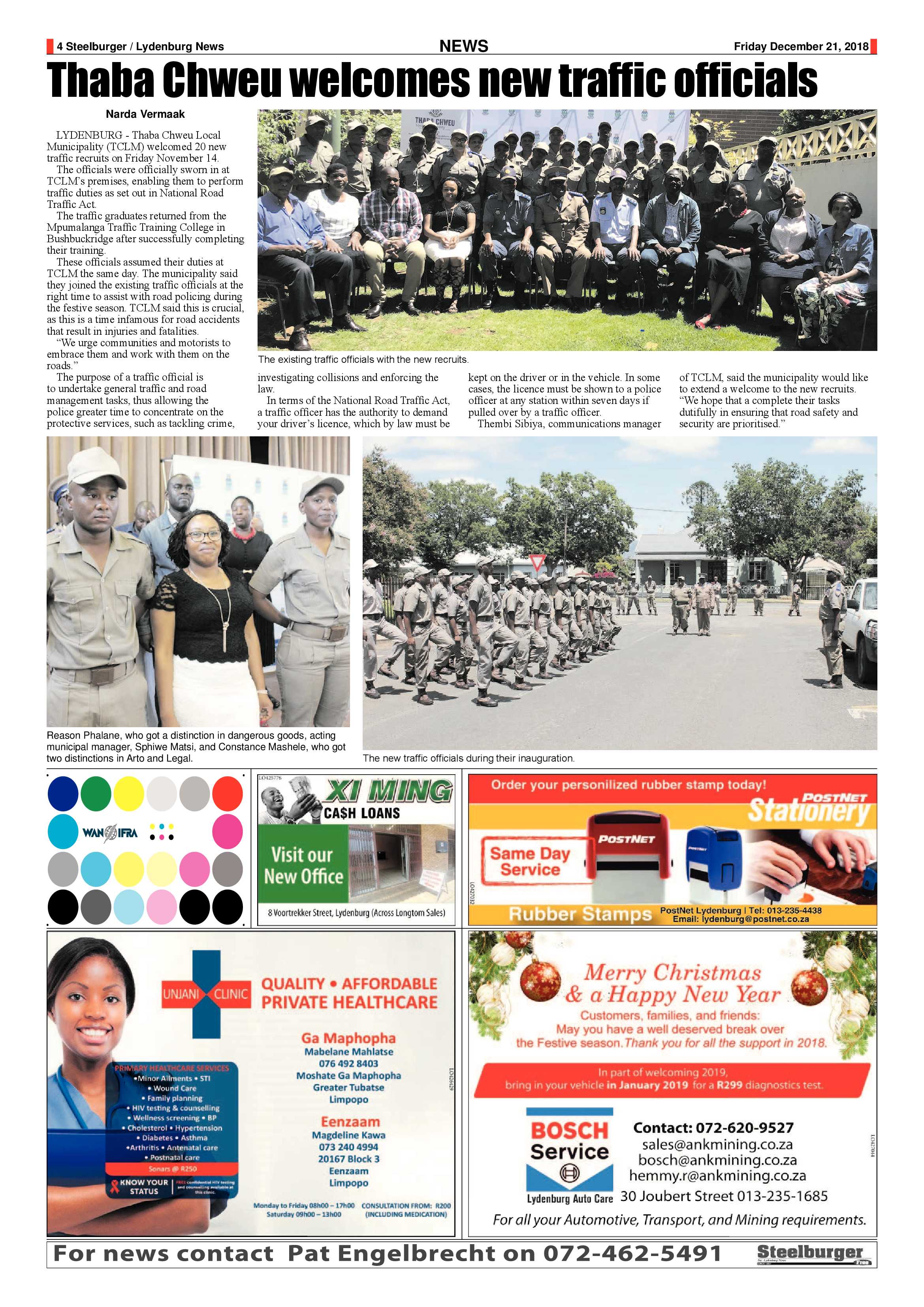 Steelburger News 21 December 2018 page 4