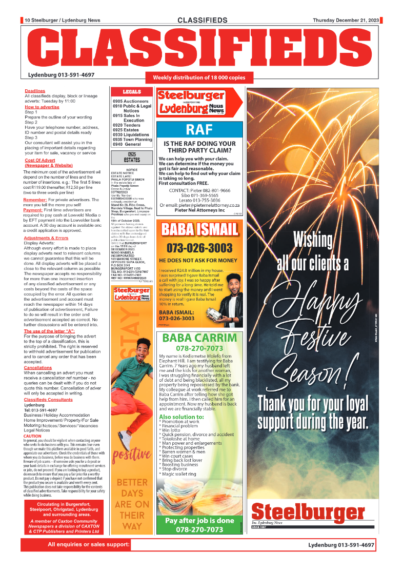 Steelburger News 21 December 2023 page 10