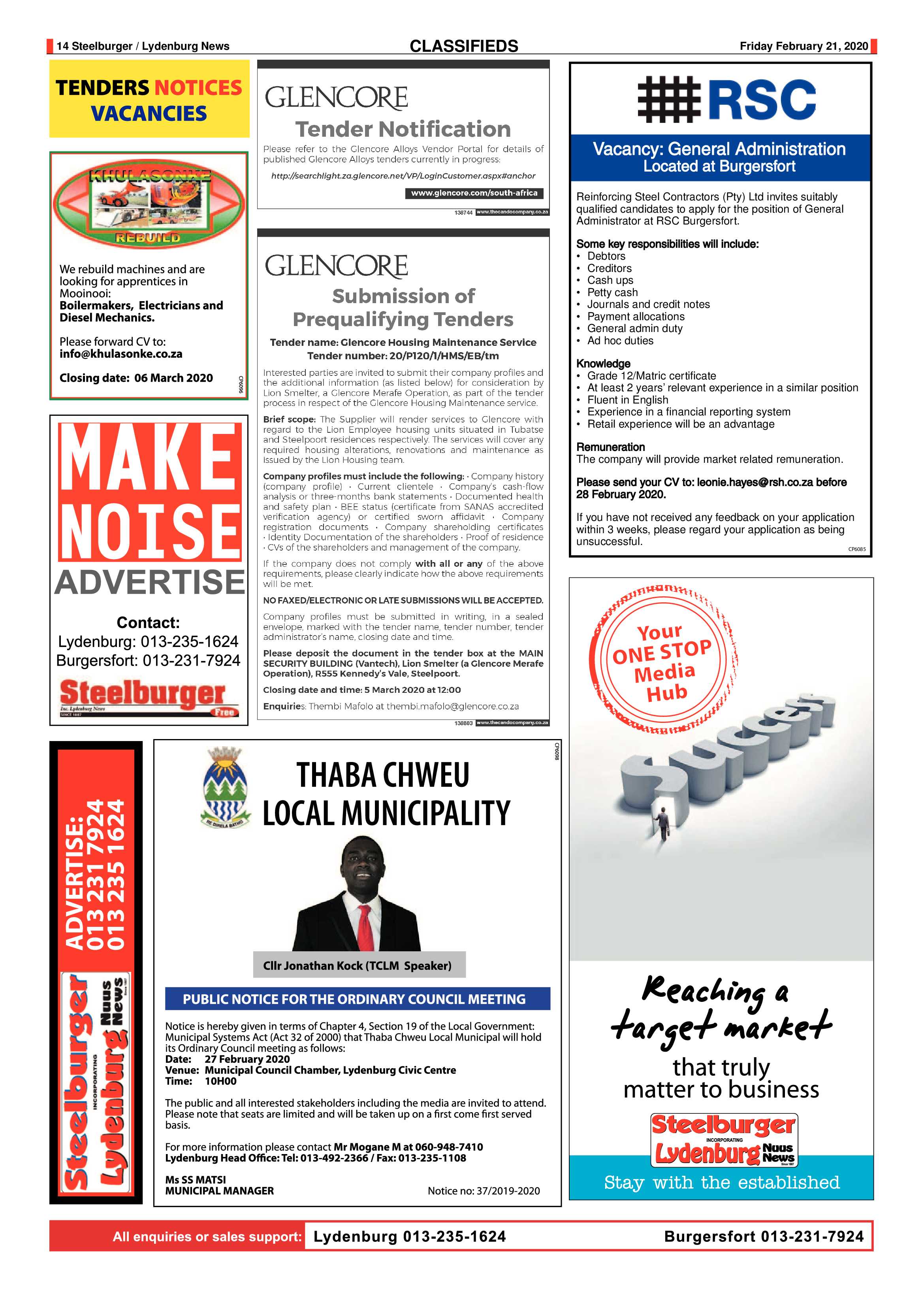 Steelburger News 21 February 2020 page 14
