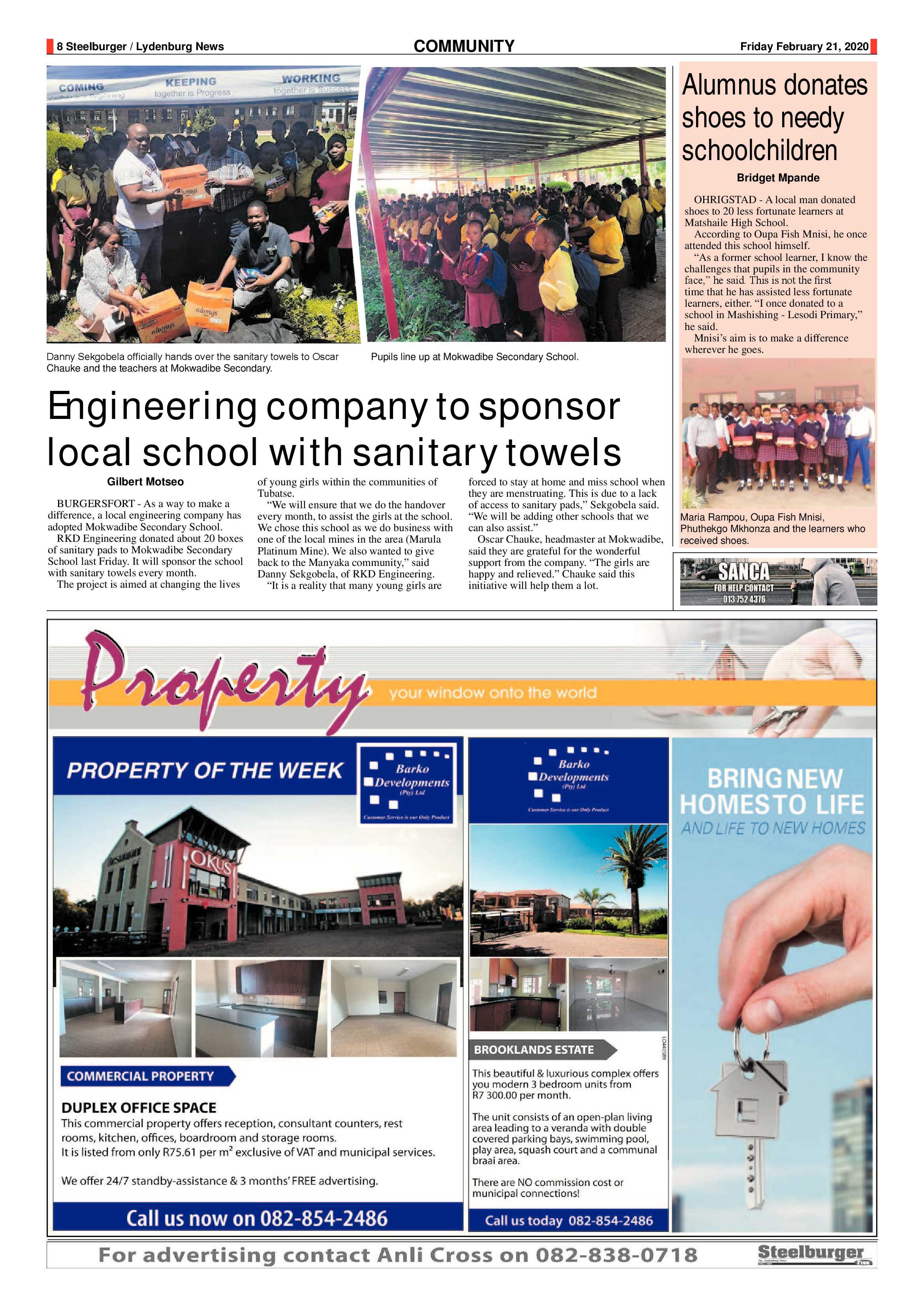 Steelburger News 21 February 2020 page 8