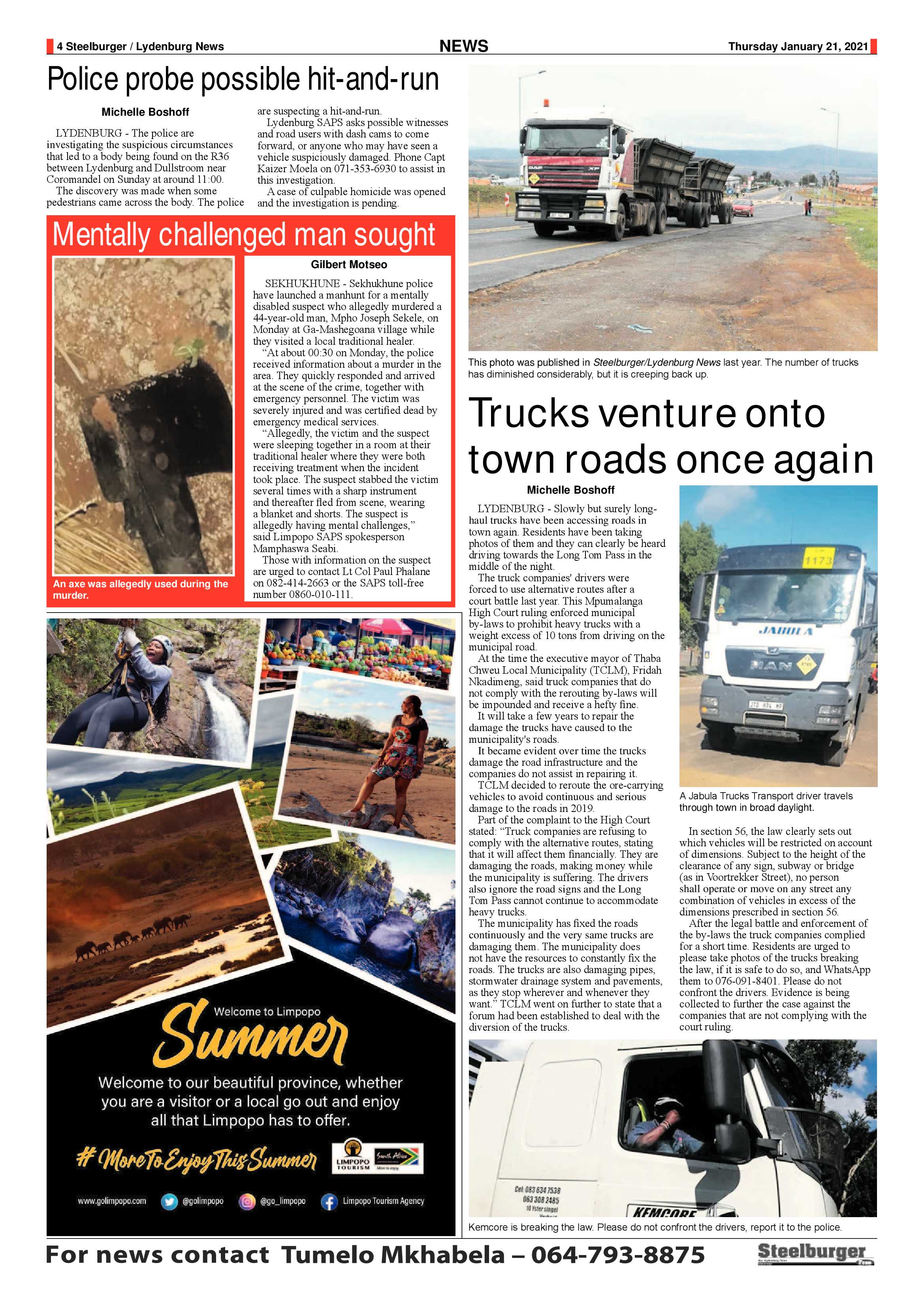 Steelburger News 21 January 2021 page 4