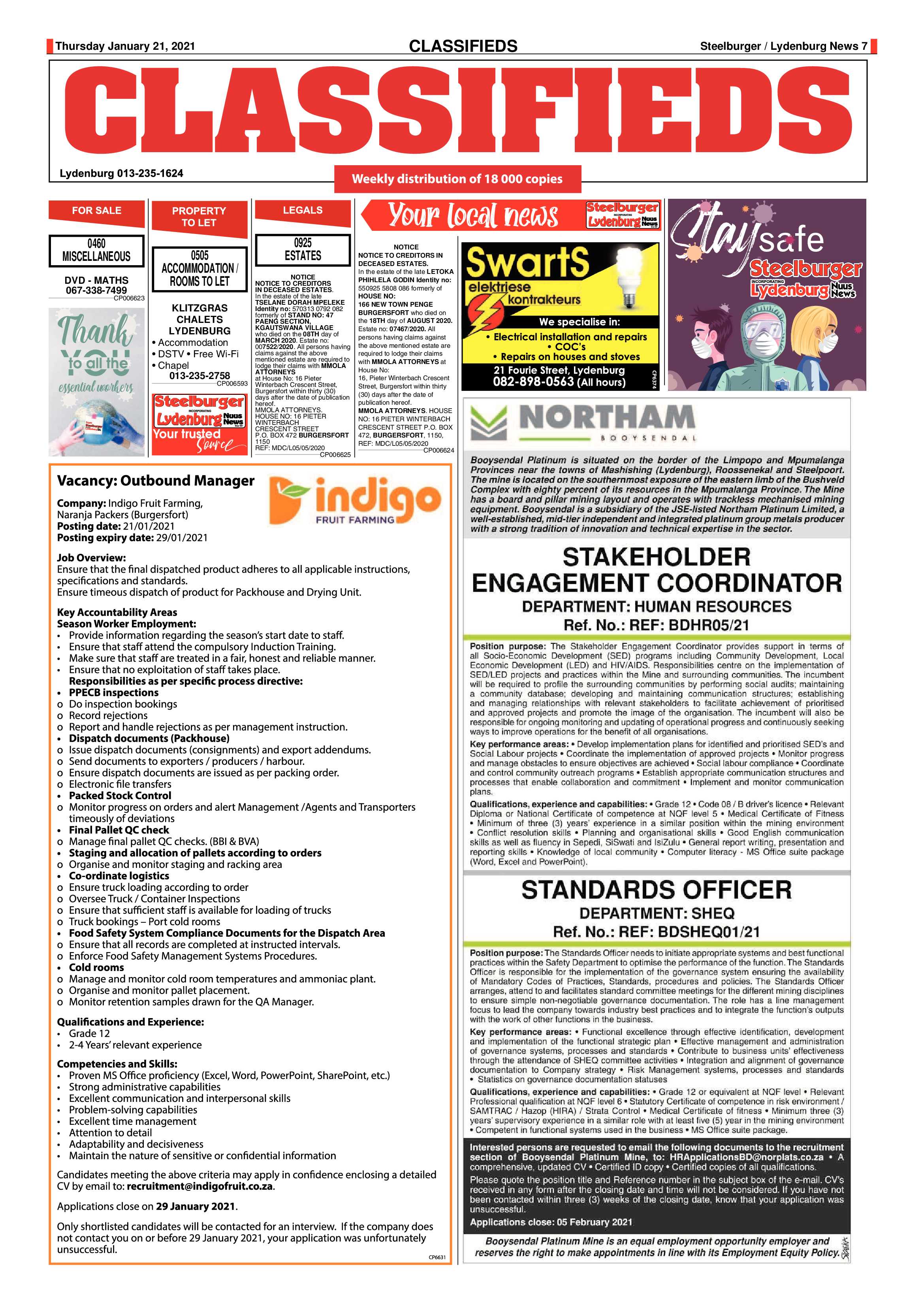Steelburger News 21 January 2021 page 7
