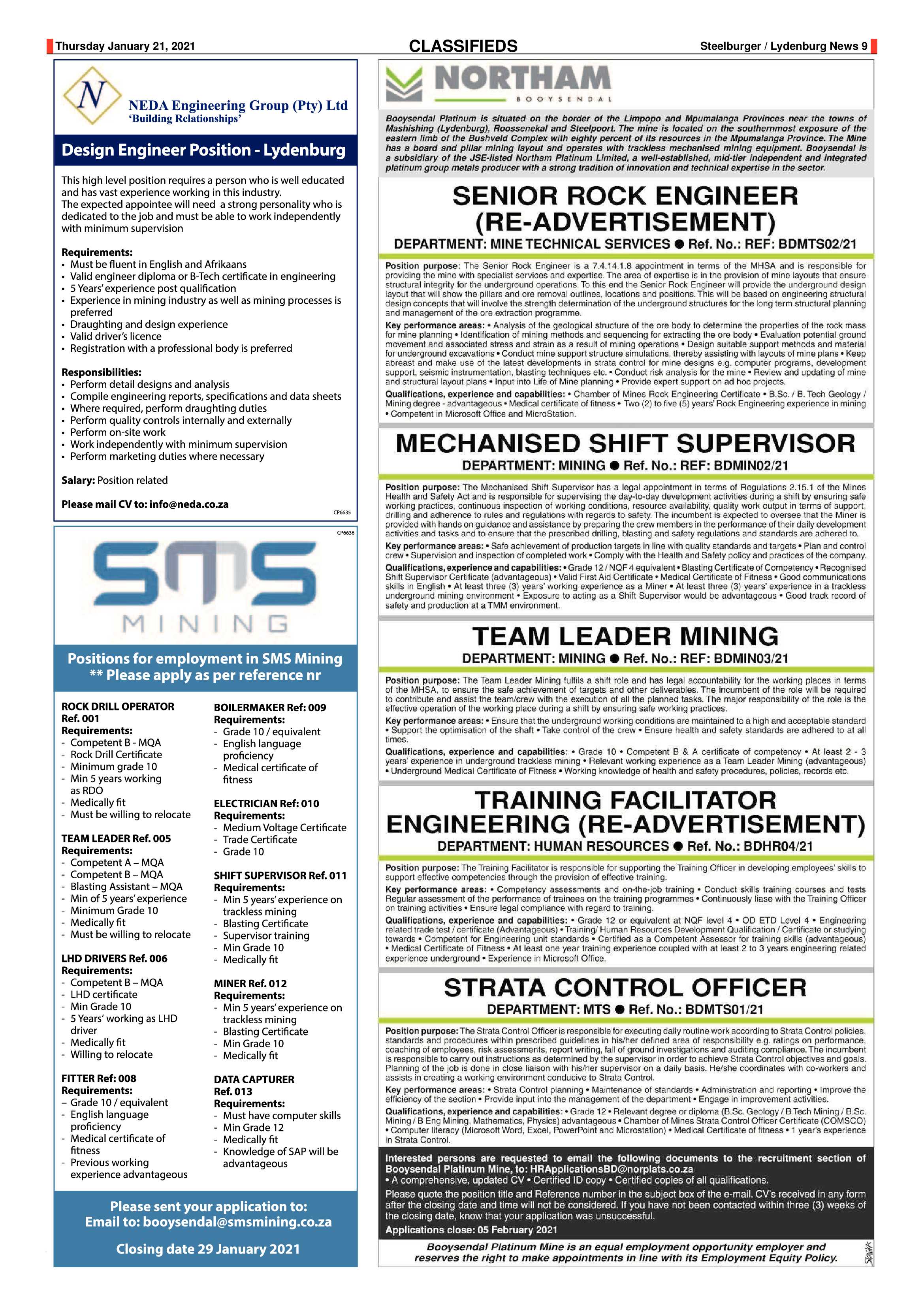 Steelburger News 21 January 2021 page 9