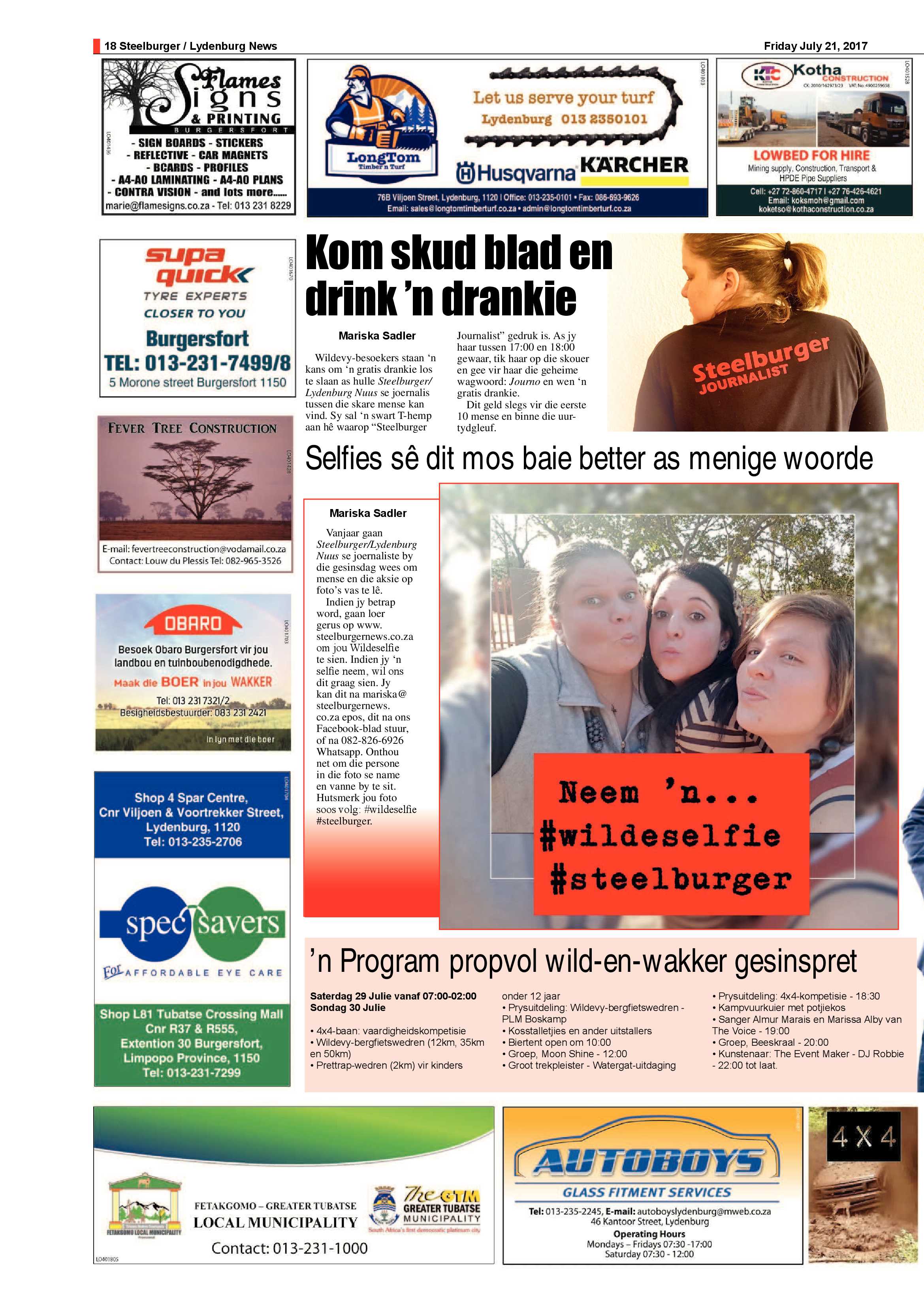 Steelburger News 21 July 2017 page 18