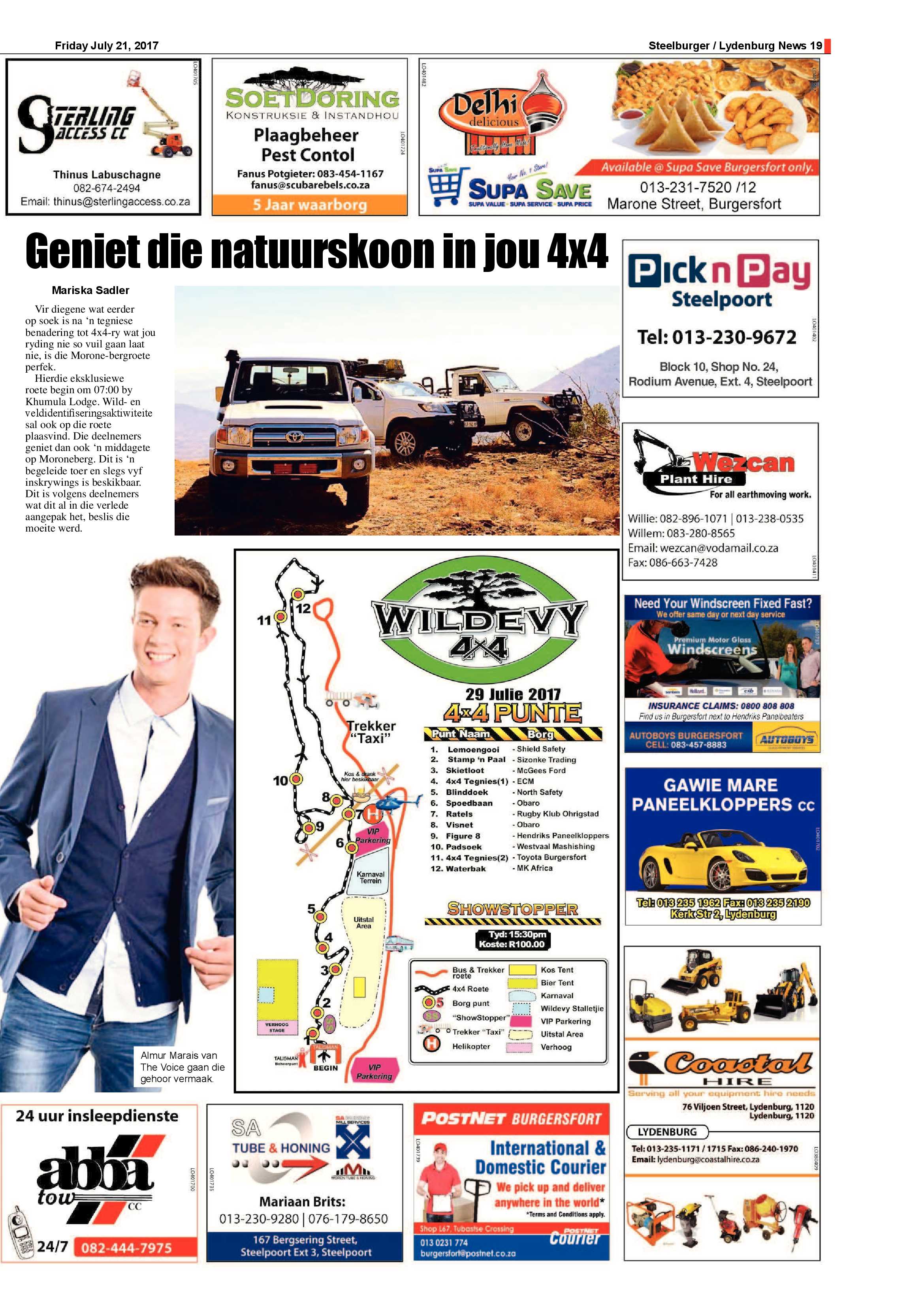 Steelburger News 21 July 2017 page 19
