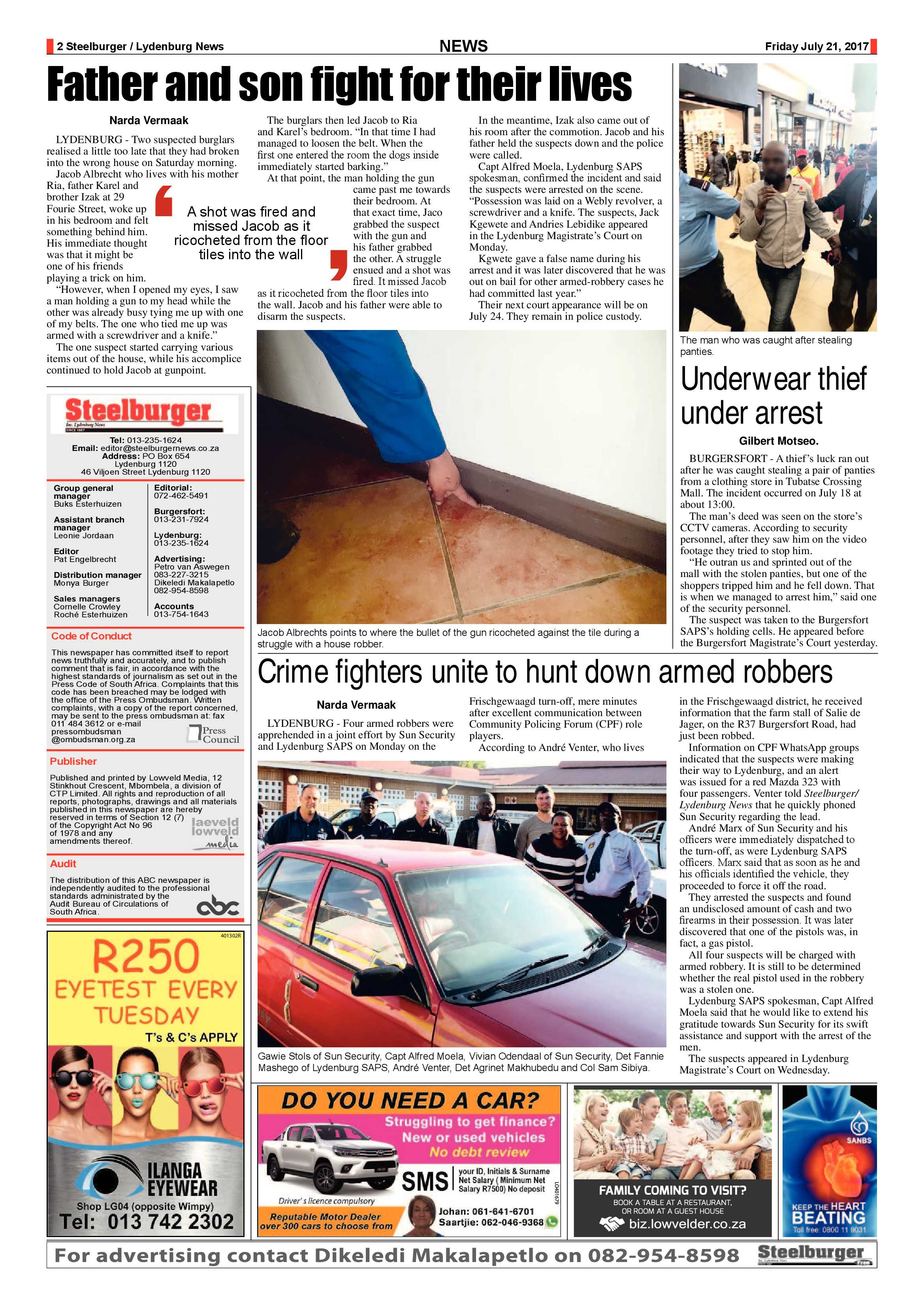 Steelburger News 21 July 2017 page 2
