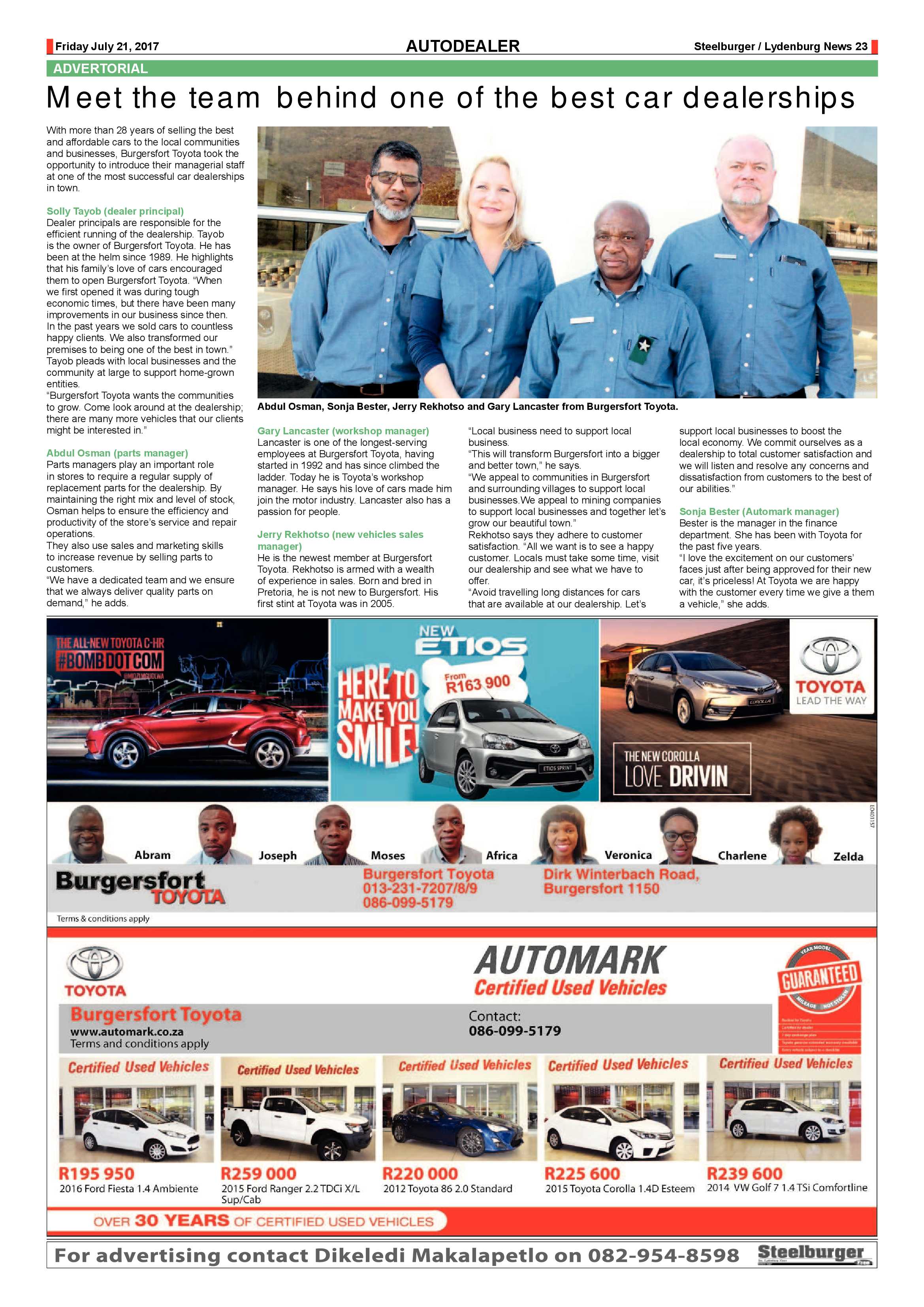 Steelburger News 21 July 2017 page 23