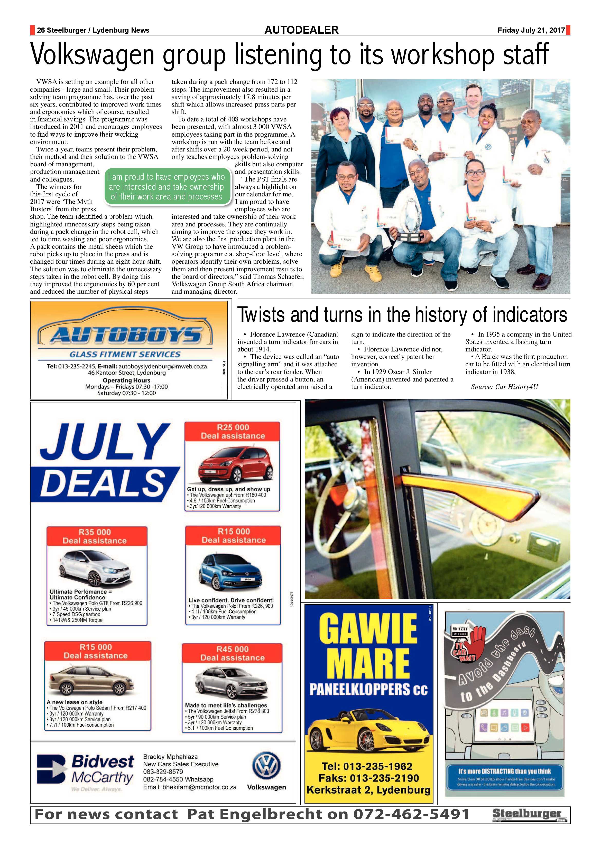 Steelburger News 21 July 2017 page 26