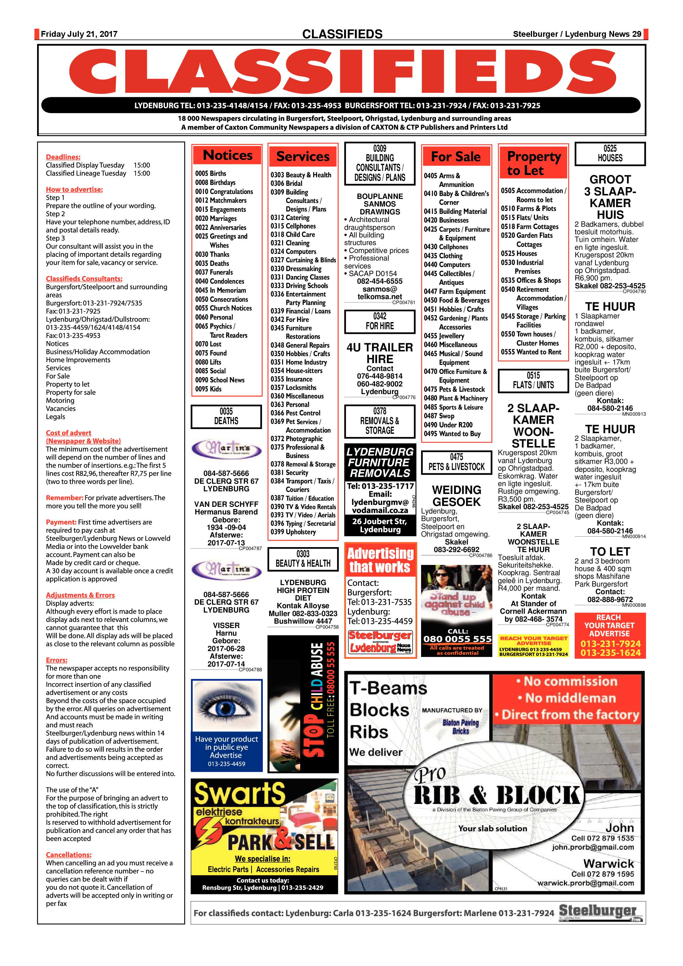 Steelburger News 21 July 2017 page 29