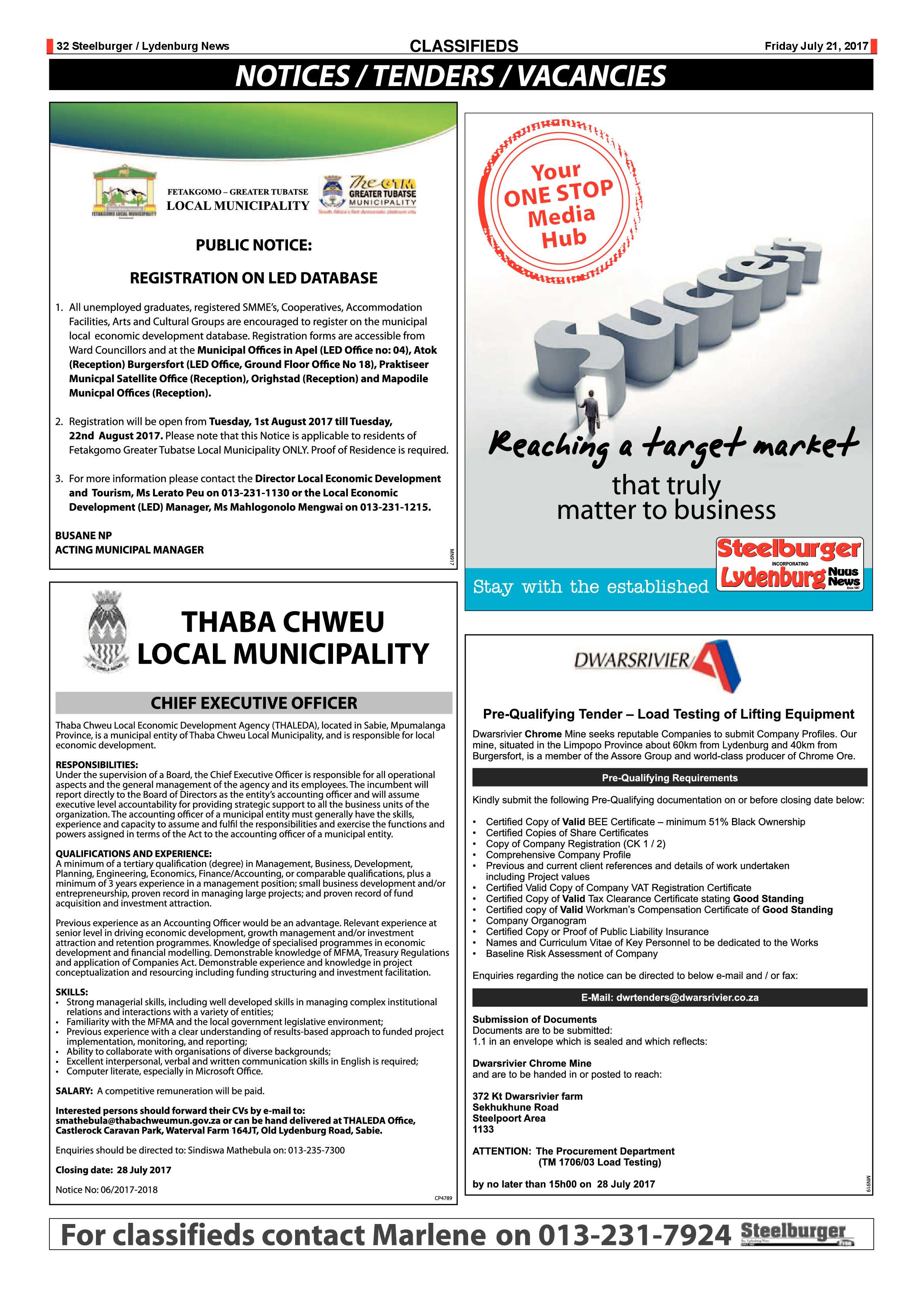 Steelburger News 21 July 2017 page 32