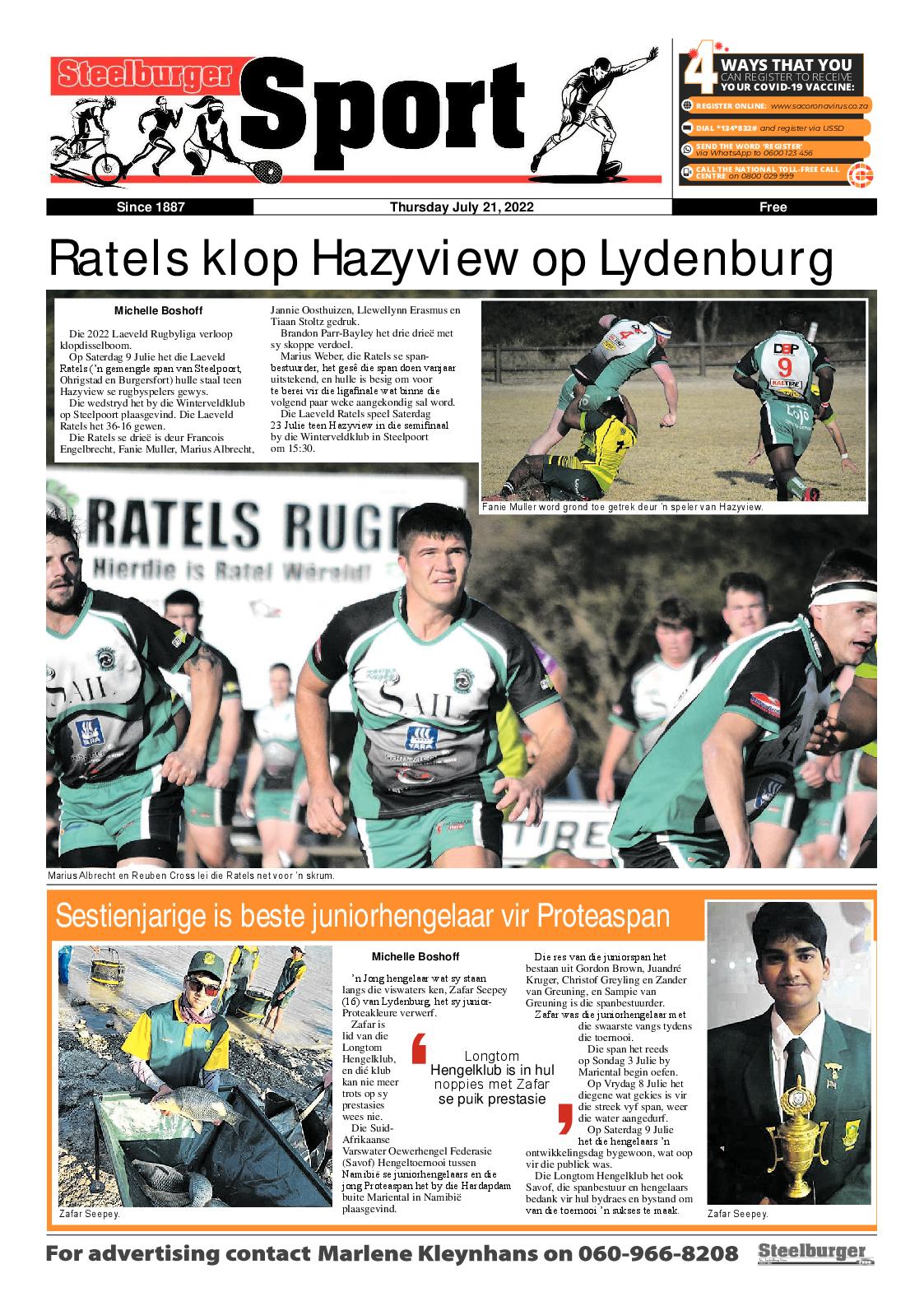 Steelburger News 21 July 2022 page 18