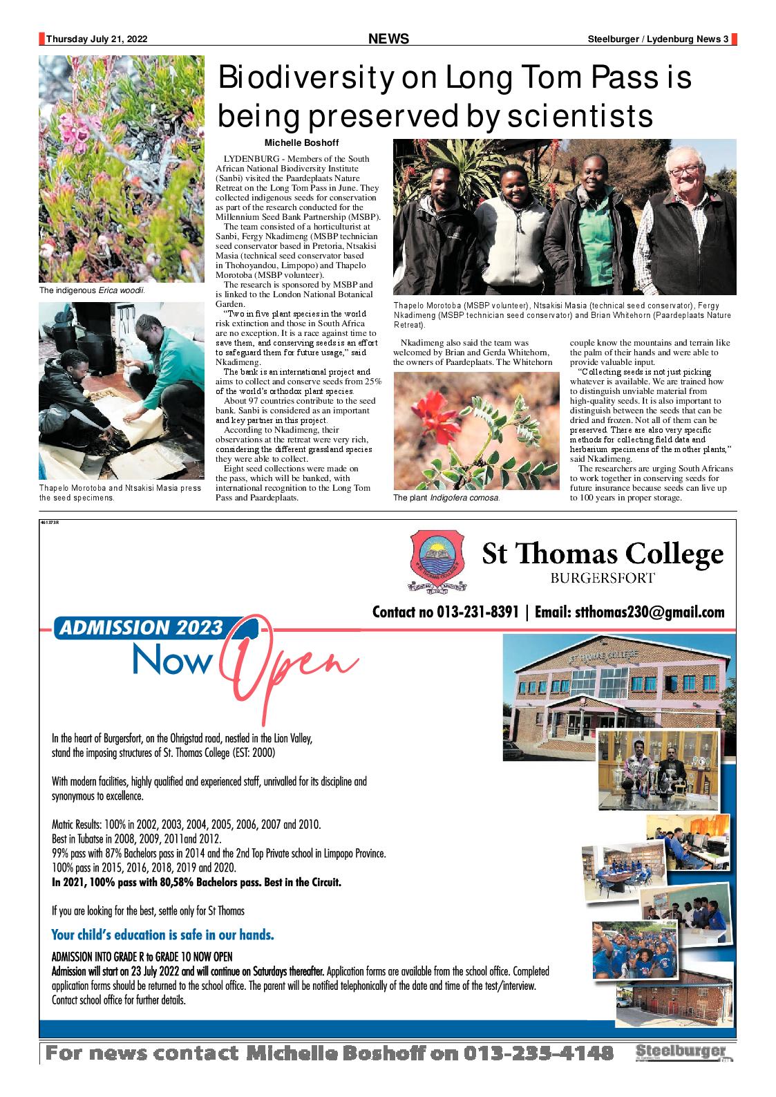 Steelburger News 21 July 2022 page 3