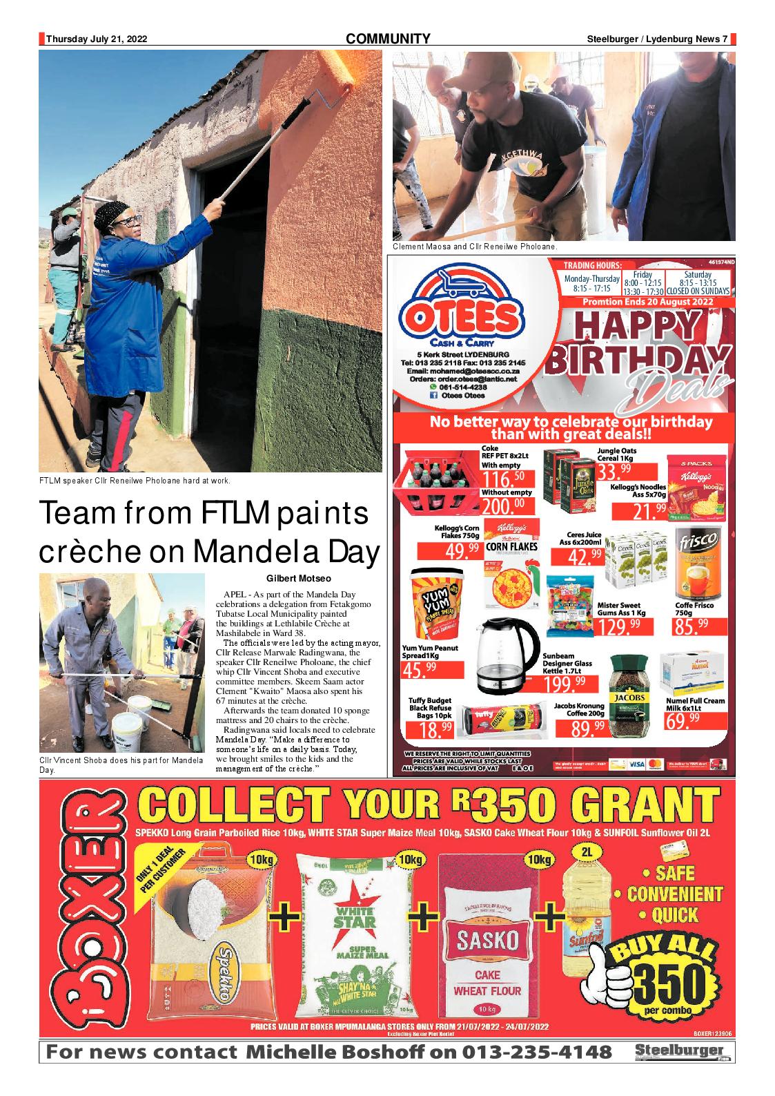 Steelburger News 21 July 2022 page 7