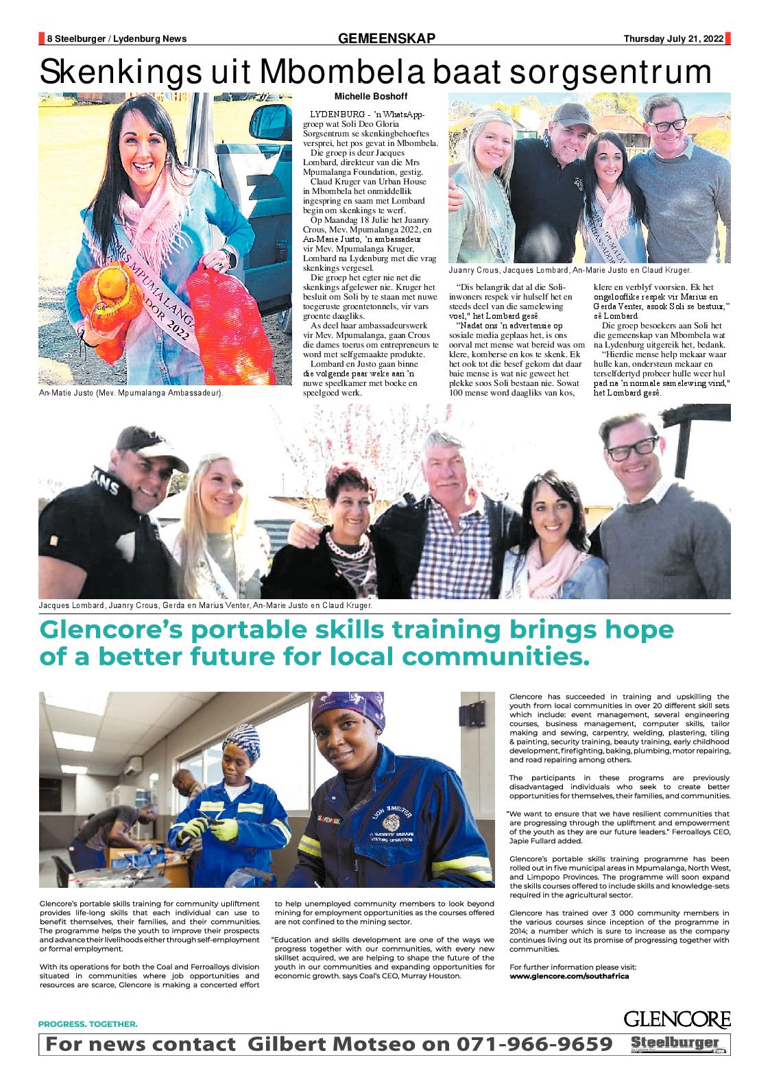 Steelburger News 21 July 2022 page 8