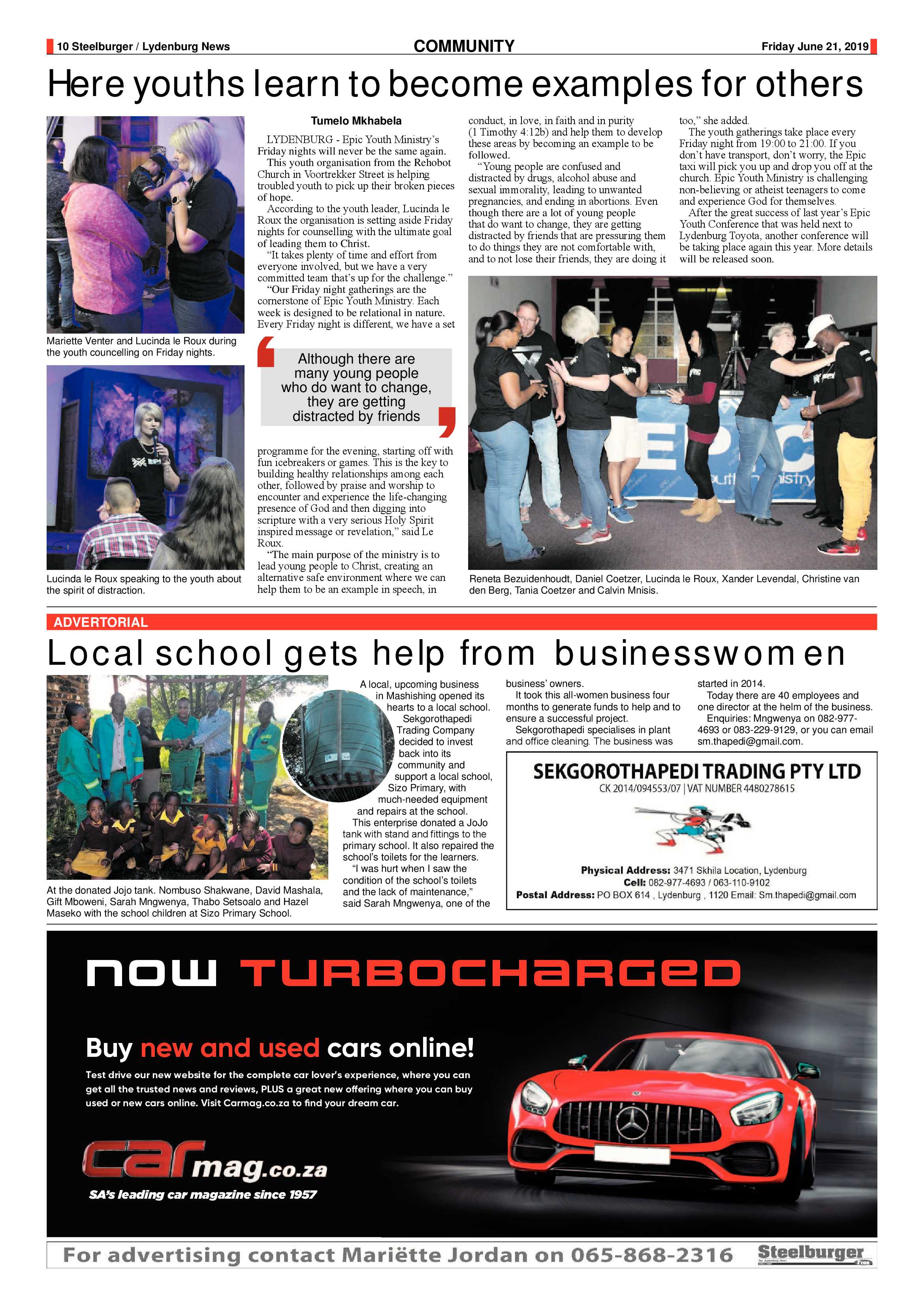 Steelburger News 21 June 2019 page 10