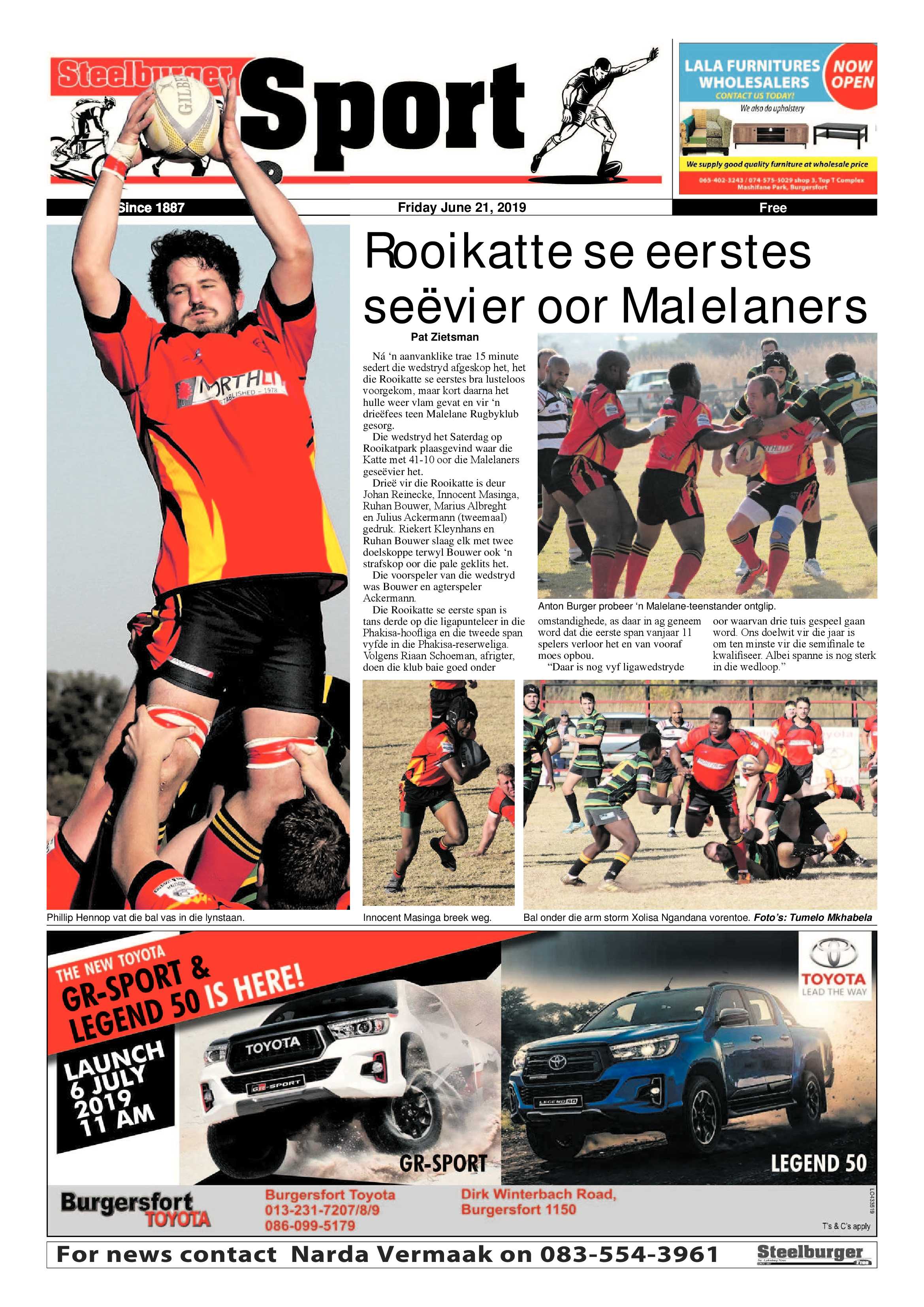 Steelburger News 21 June 2019 page 20