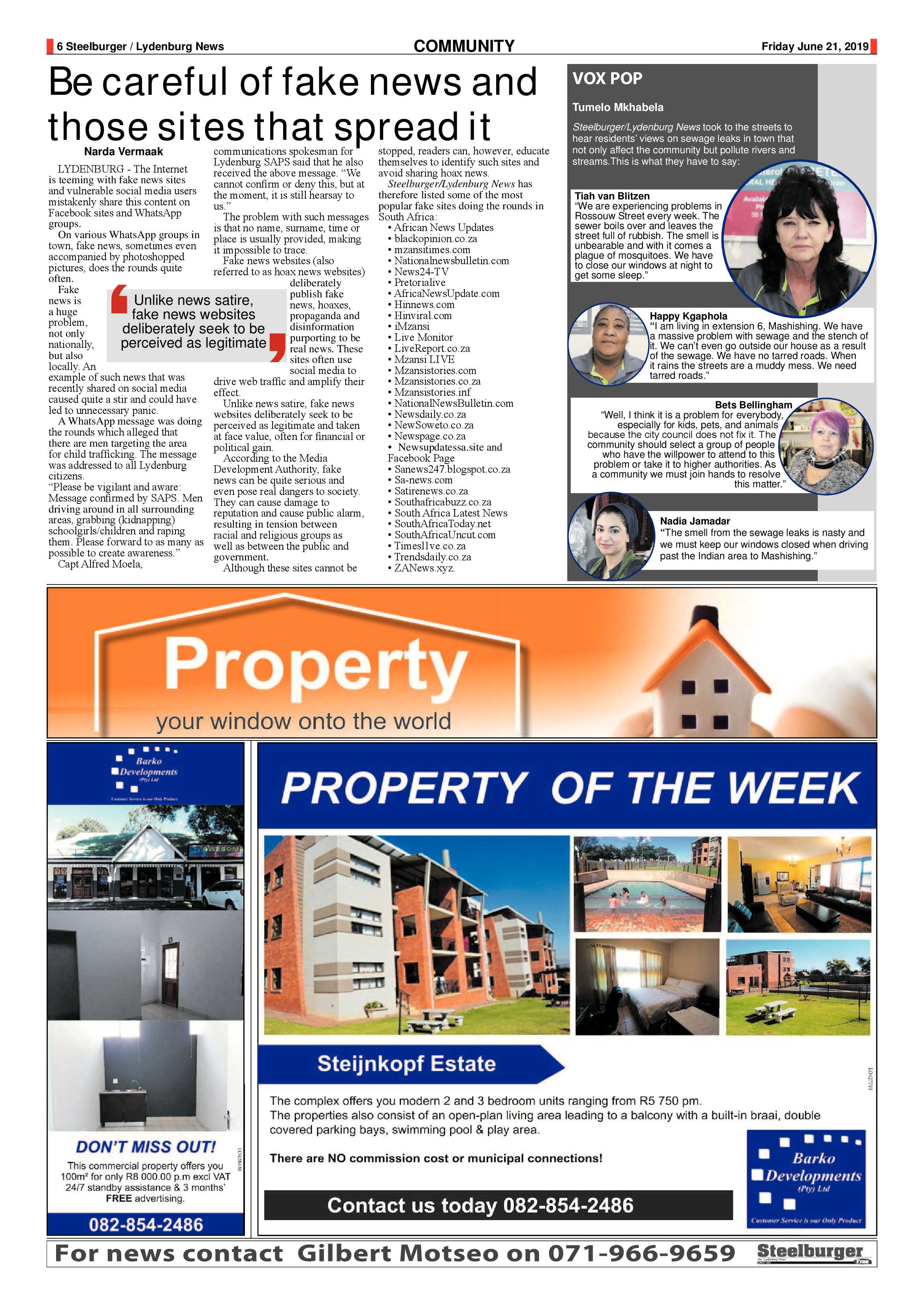 Steelburger News 21 June 2019 page 6