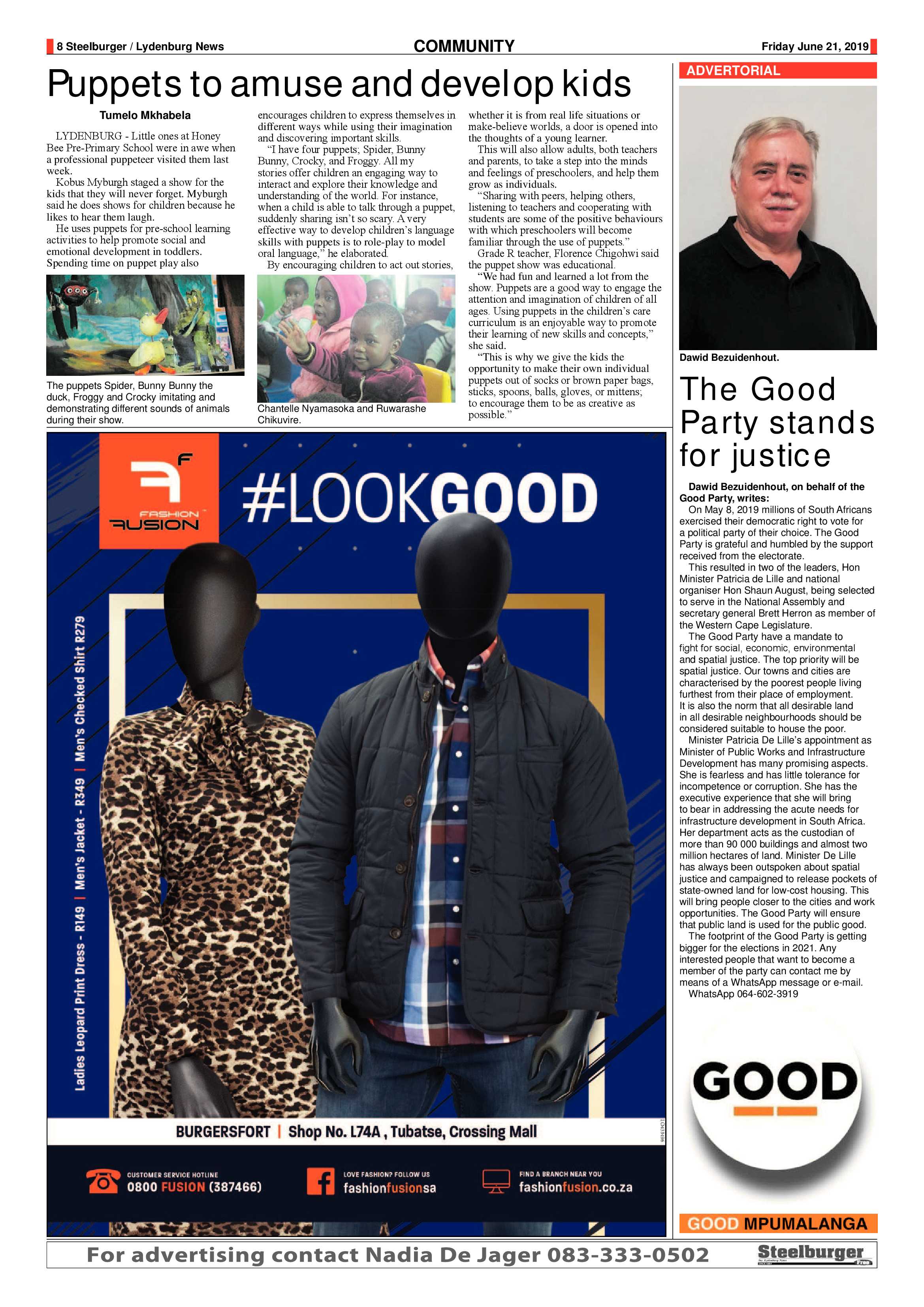 Steelburger News 21 June 2019 page 8