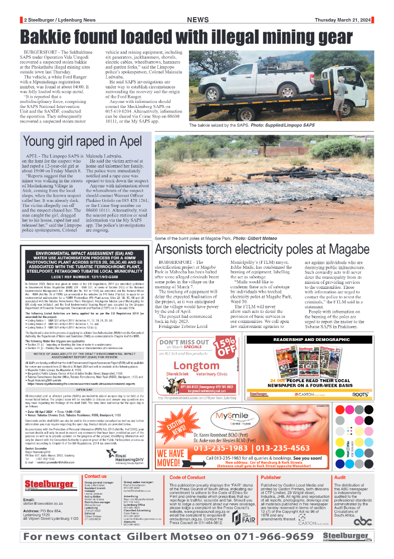 Steelburger News 21 March 2024 page 2