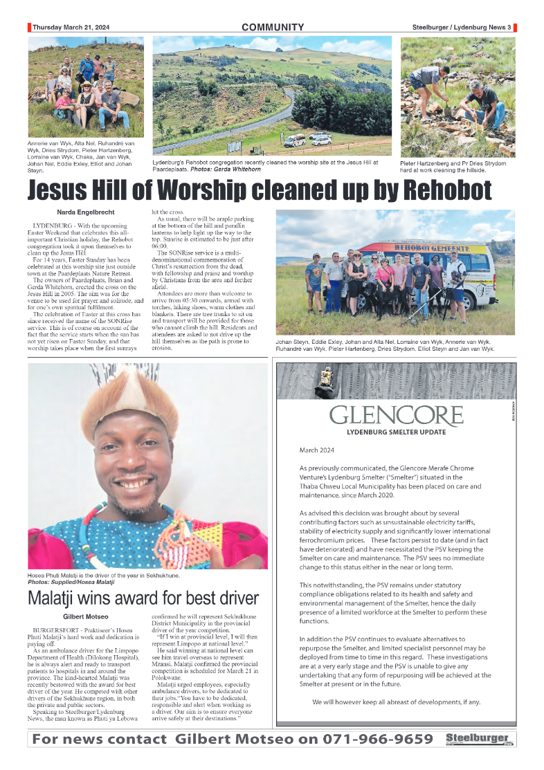 Steelburger News 21 March 2024 page 3