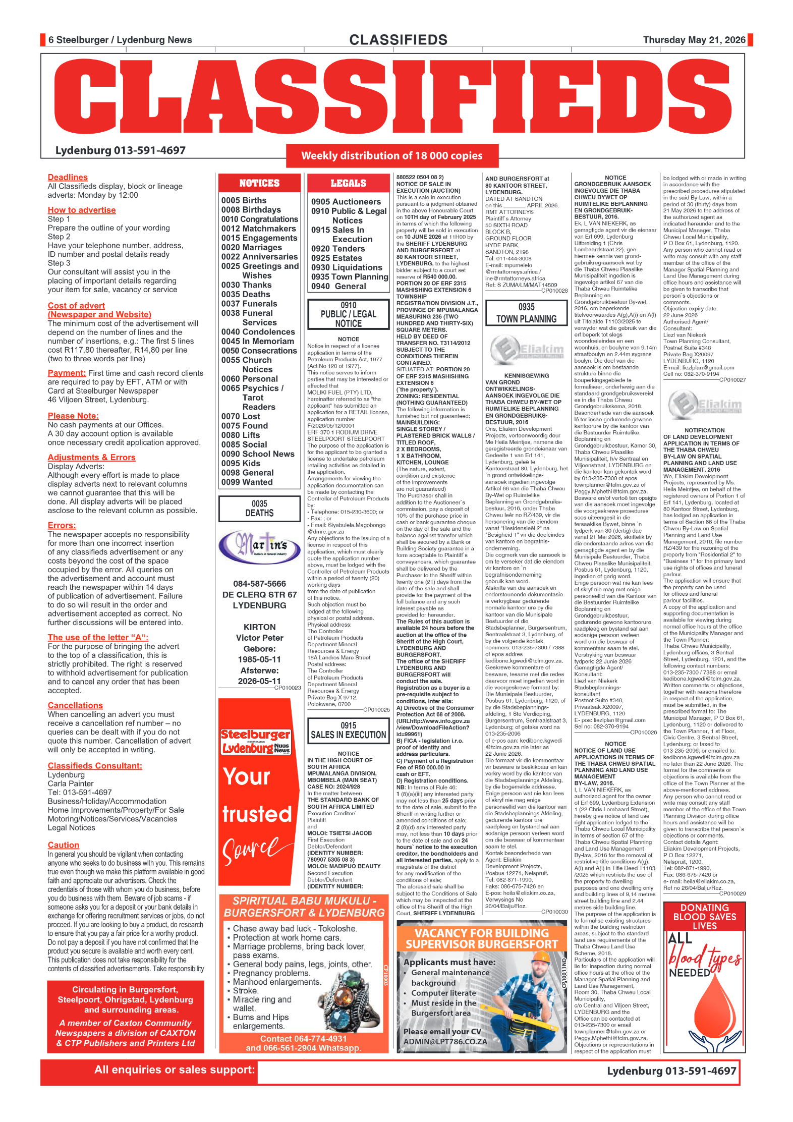 Steelburger News 21 May 2026 page 6