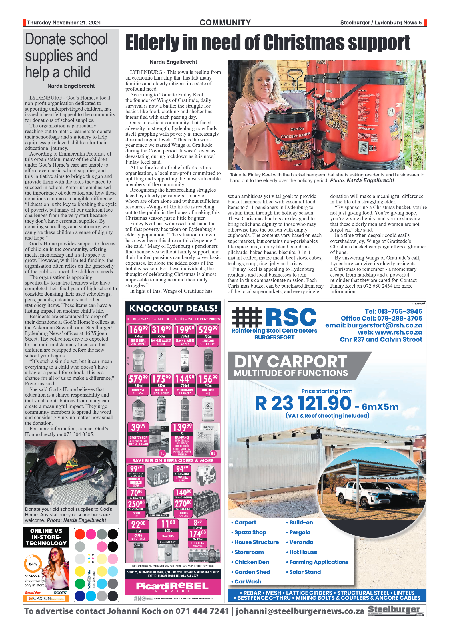Steelburger News 21 November 2024 page 5