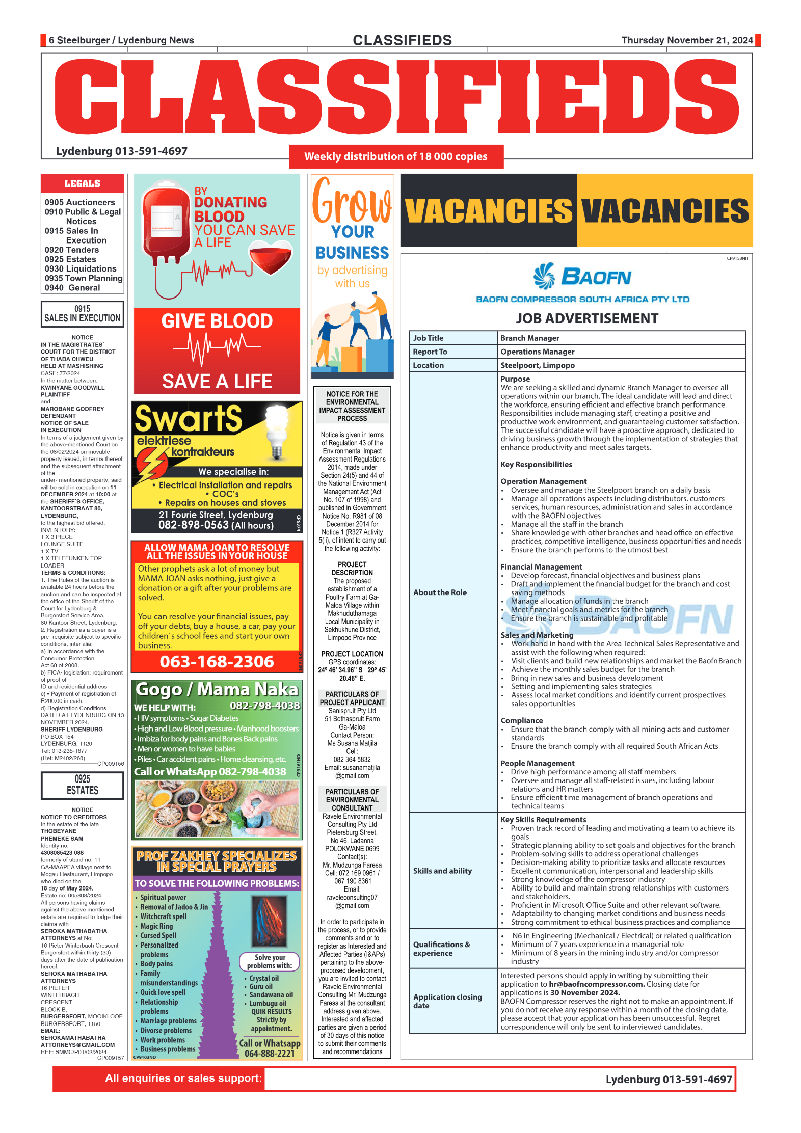 Steelburger News 21 November 2024 page 6