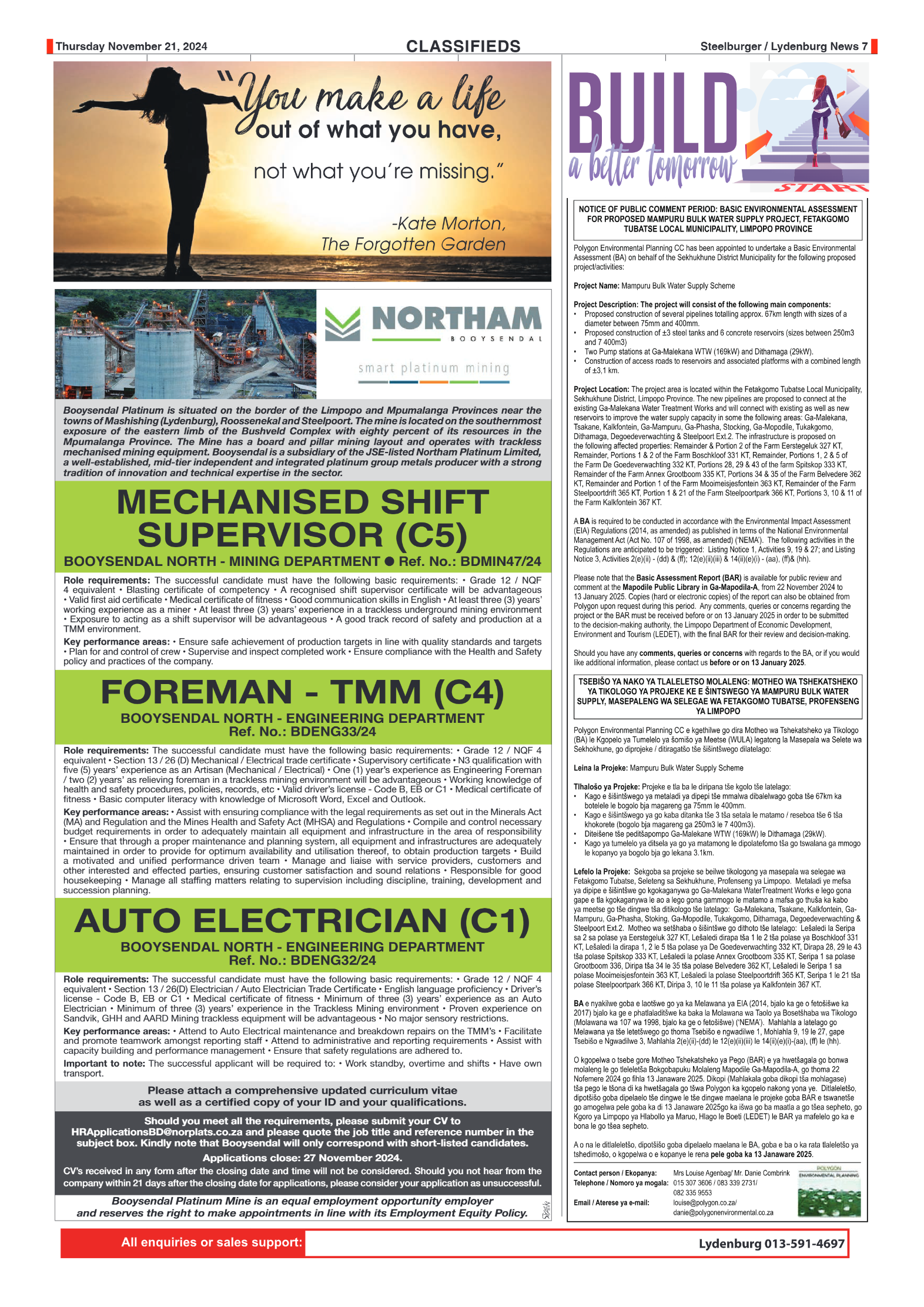 Steelburger News 21 November 2024 page 7