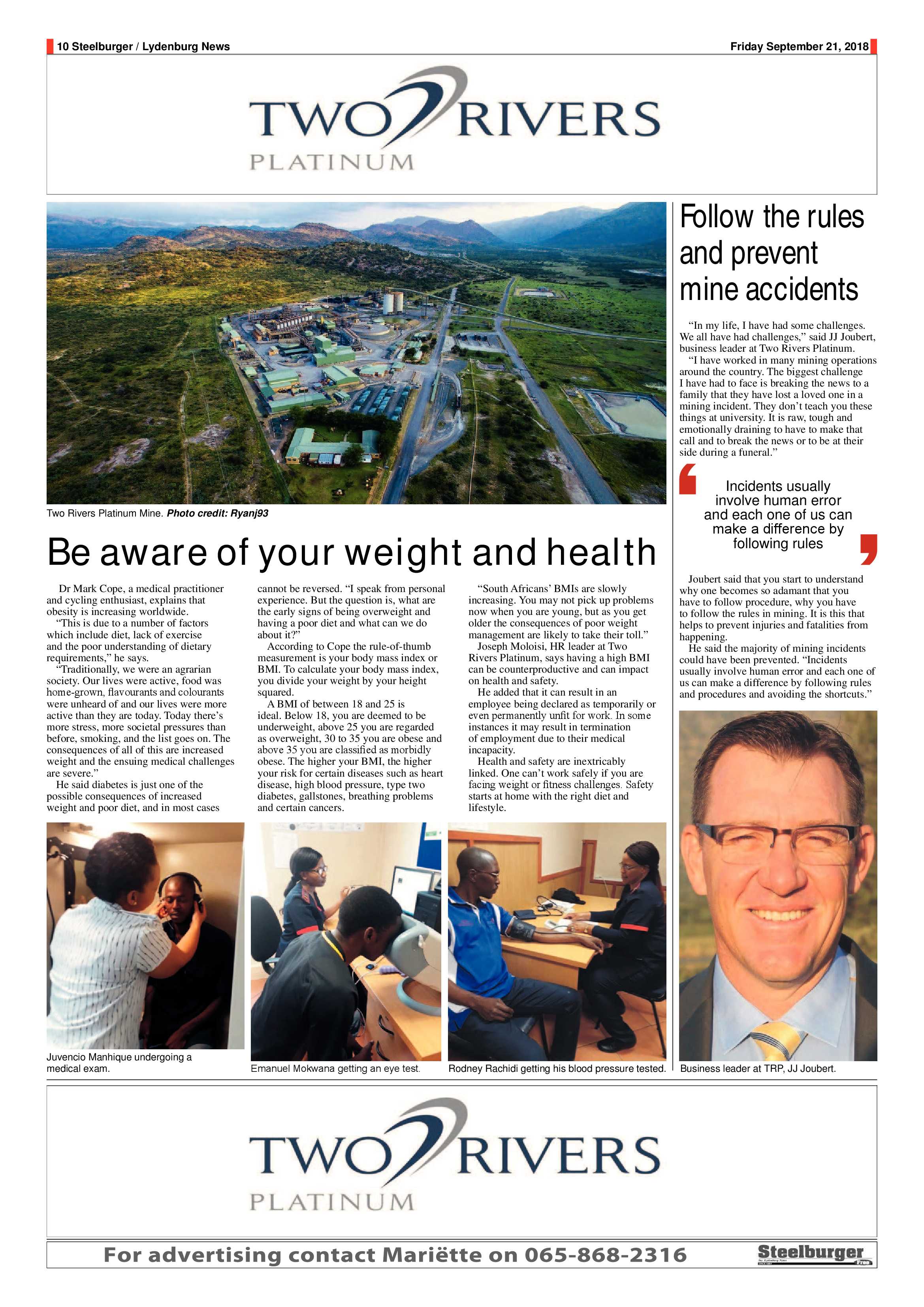 Steelburger News 21 September 2018 page 10