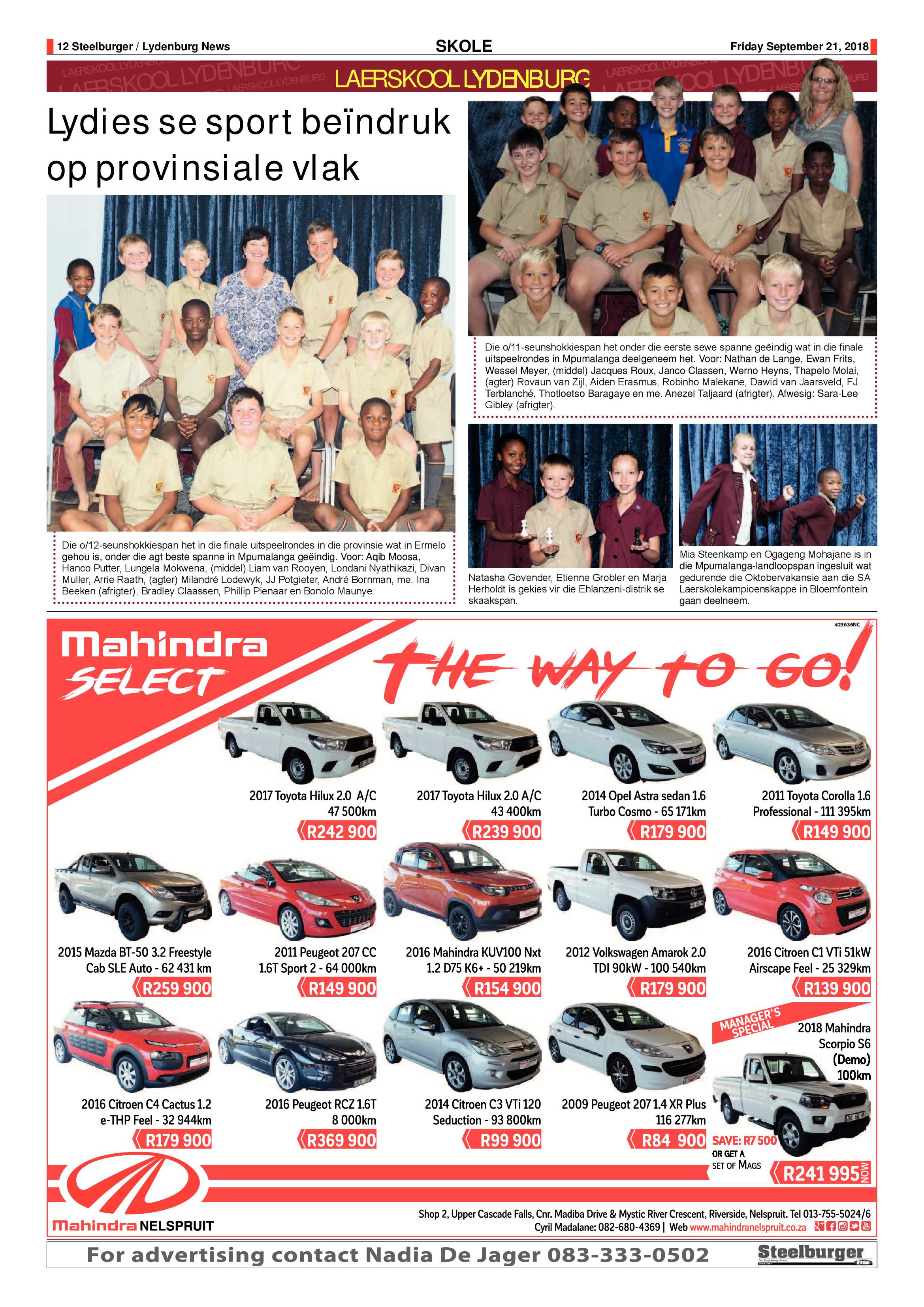 Steelburger News 21 September 2018 page 12