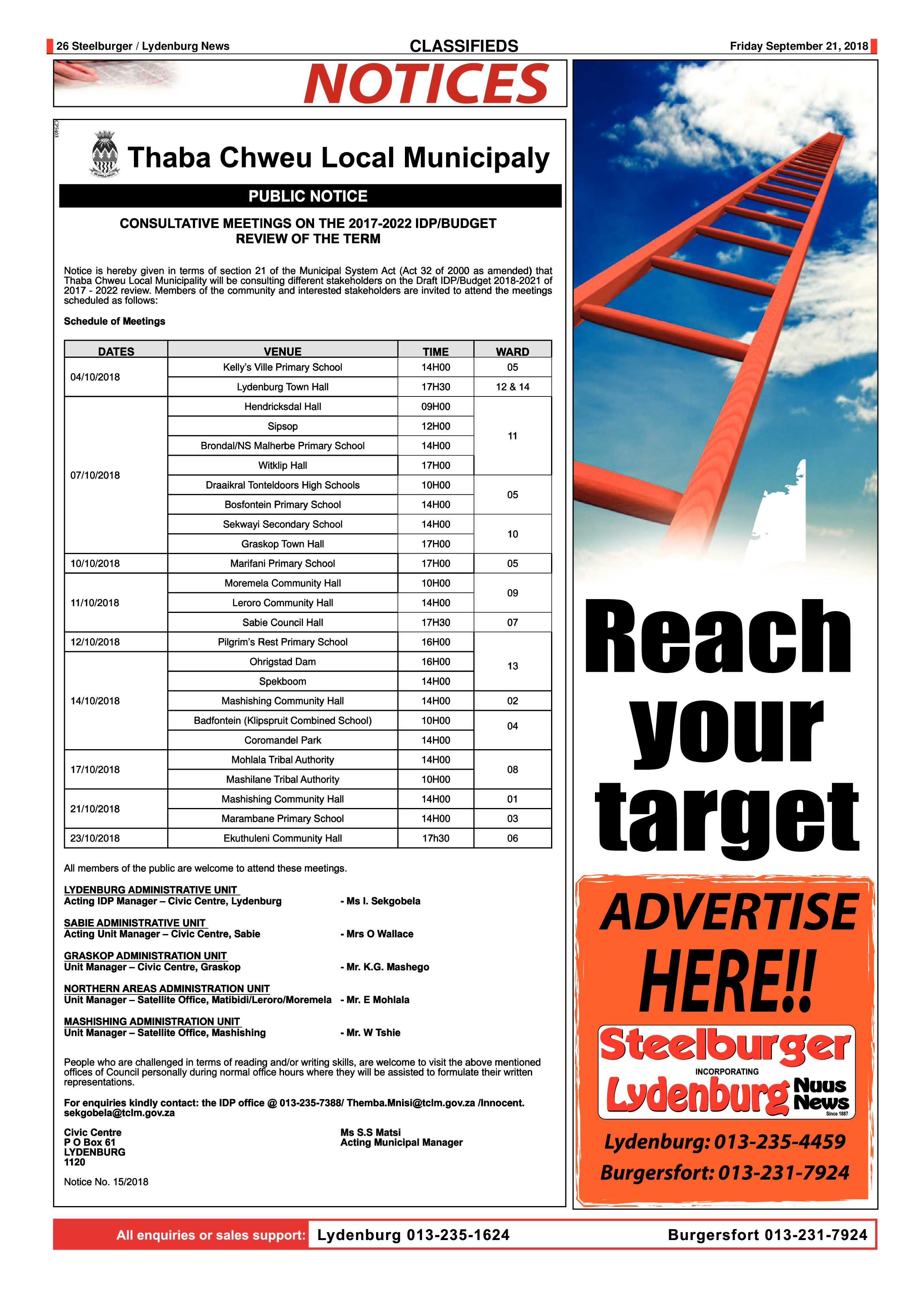 Steelburger News 21 September 2018 page 26