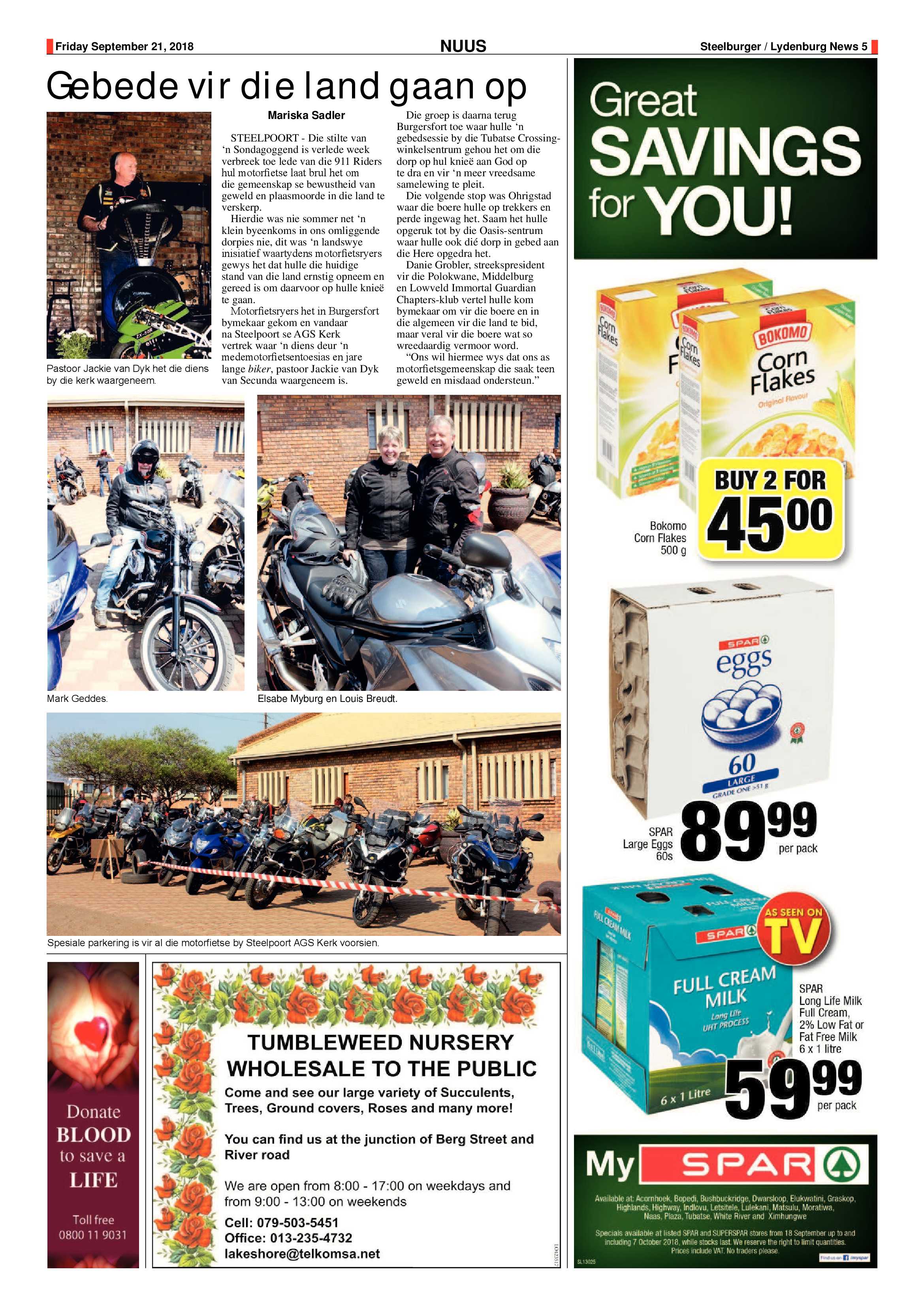 Steelburger News 21 September 2018 page 5