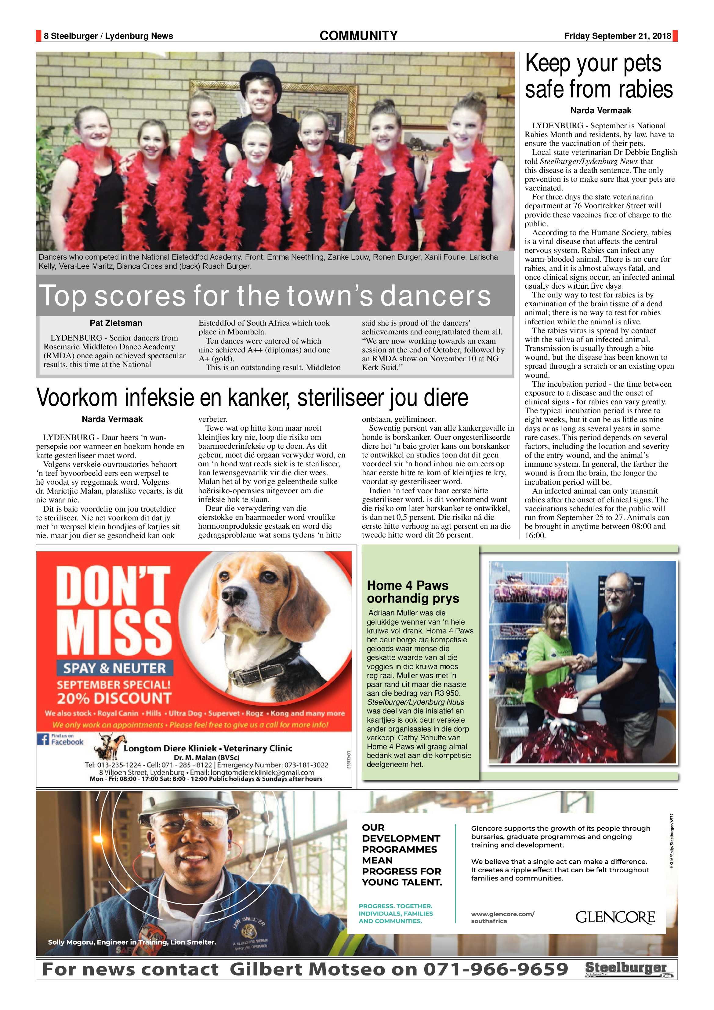 Steelburger News 21 September 2018 page 8
