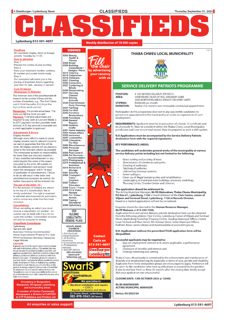 Steelburger News 21 September 2023 page 4