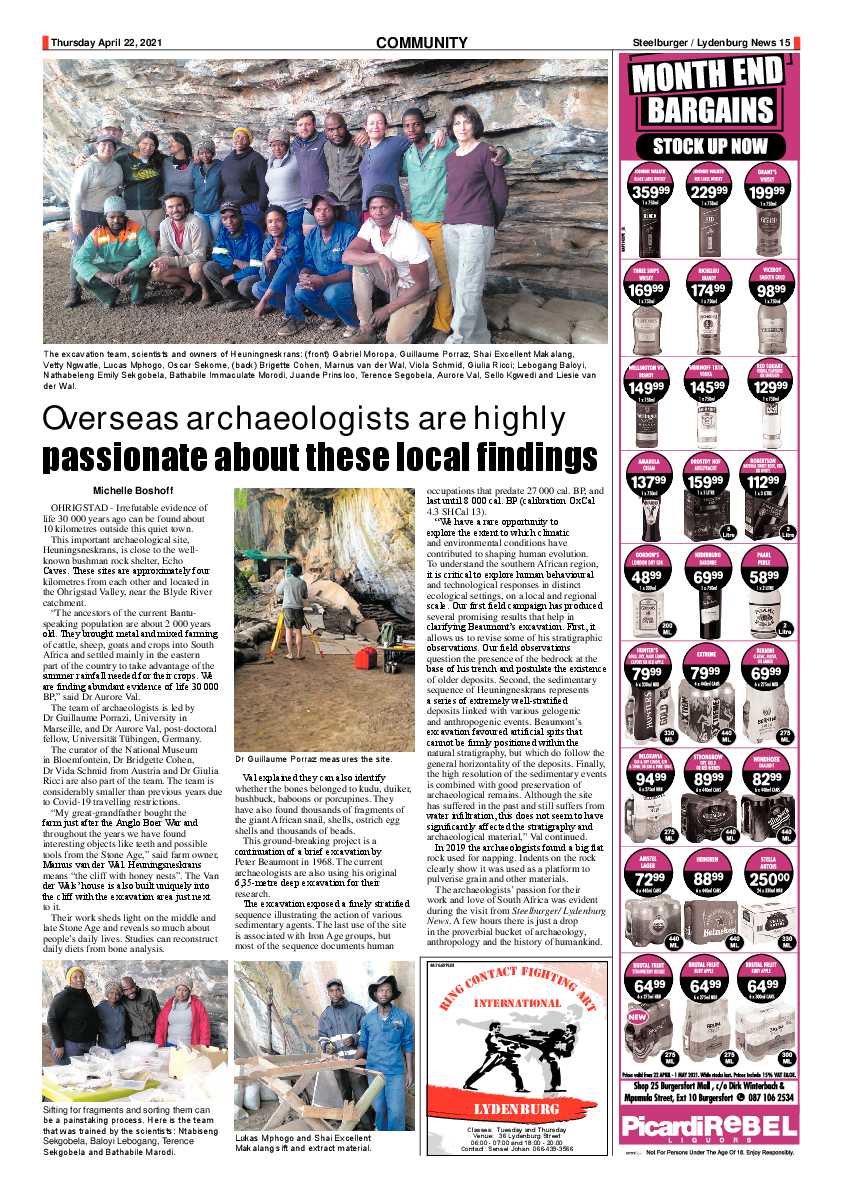 Steelburger News 22 April 2021 page 15