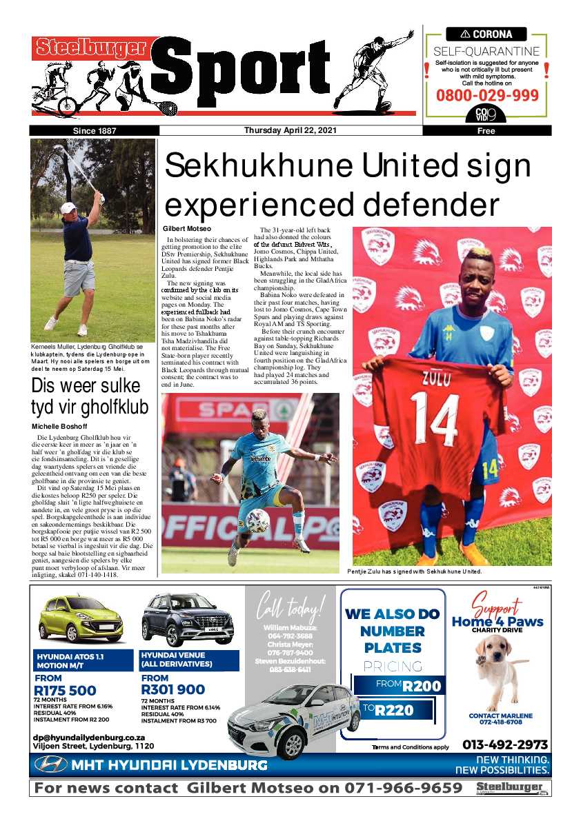 Steelburger News 22 April 2021 page 16