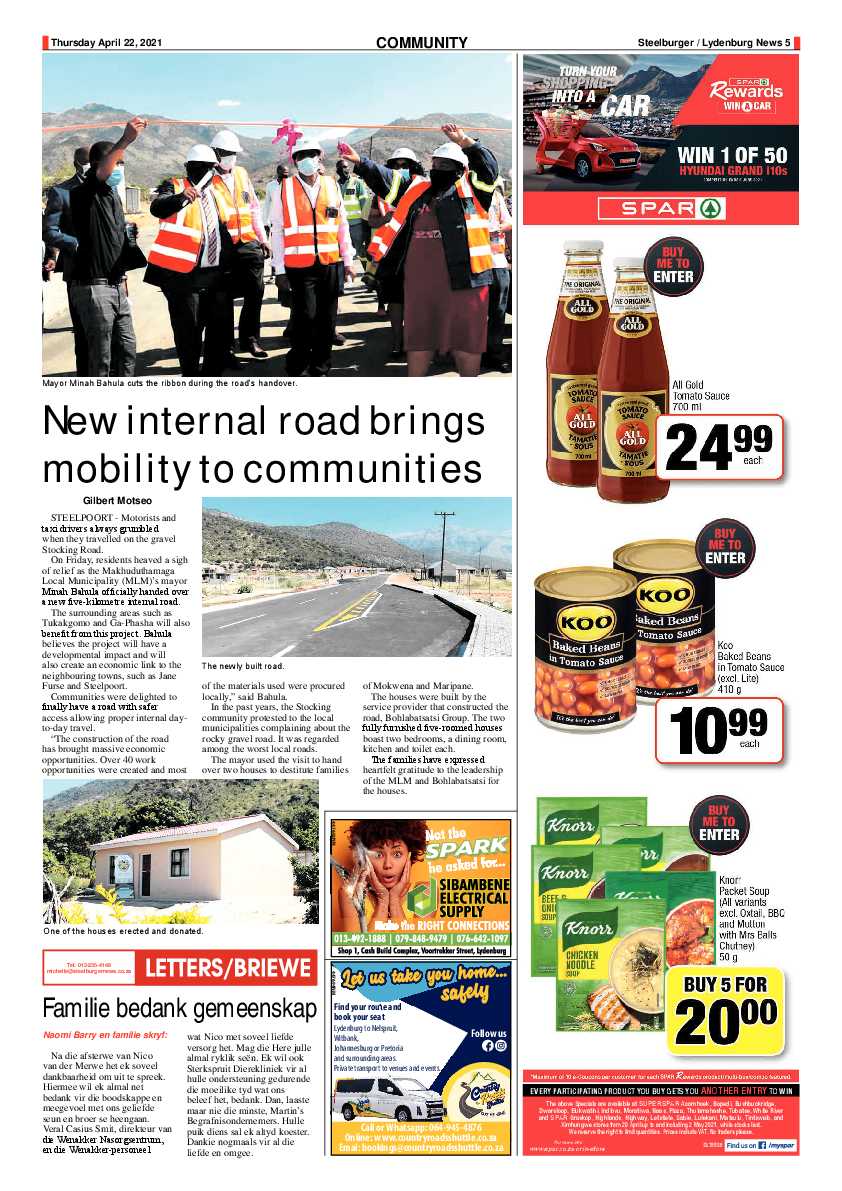 Steelburger News 22 April 2021 page 5