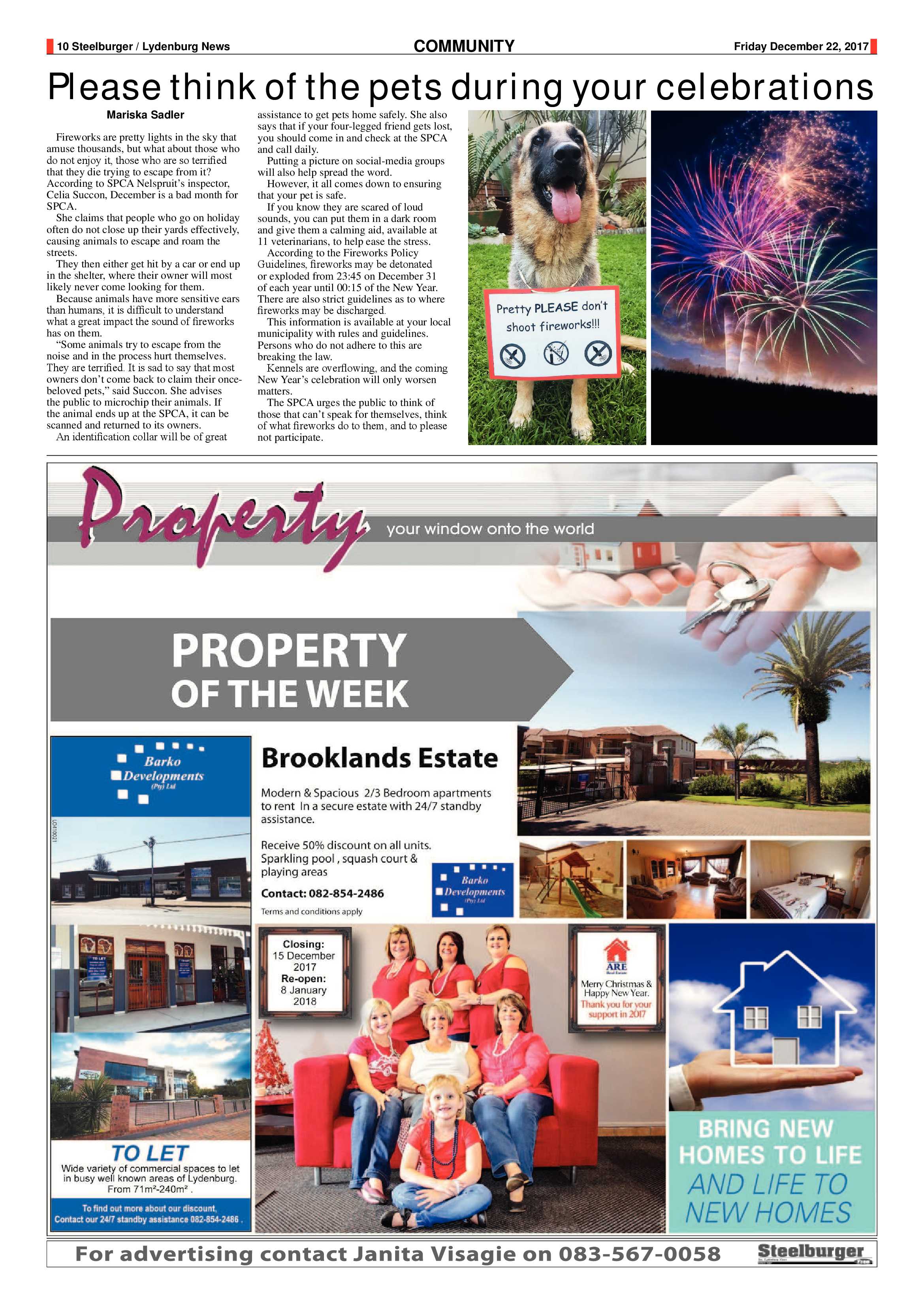 Steelburger News 22 December 2017 page 10