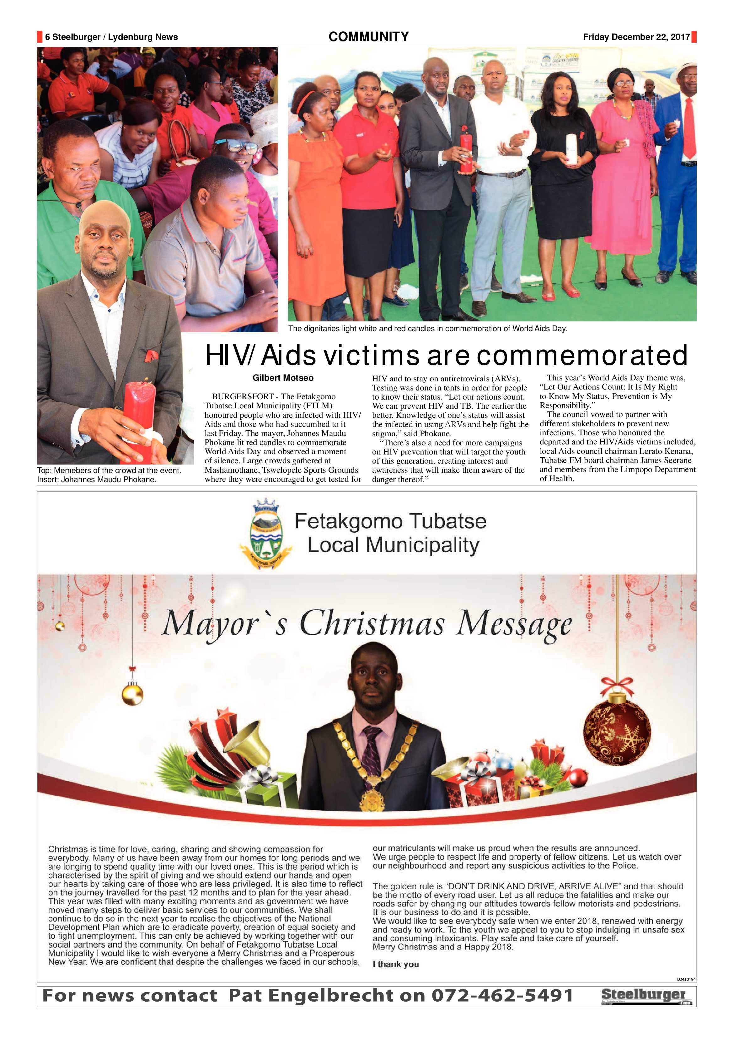 Steelburger News 22 December 2017 page 6