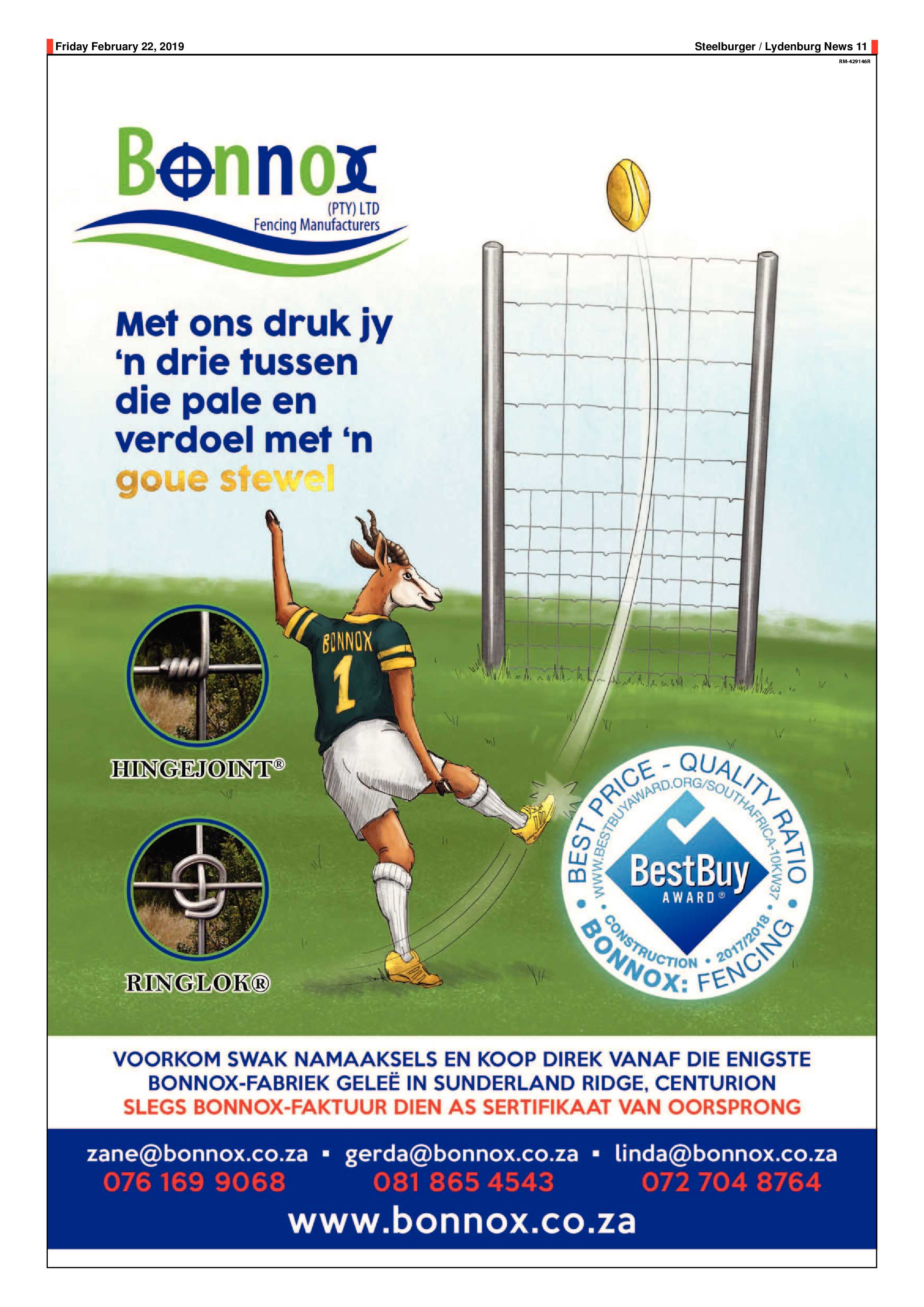 Steelburger News 22 February 2019 page 11