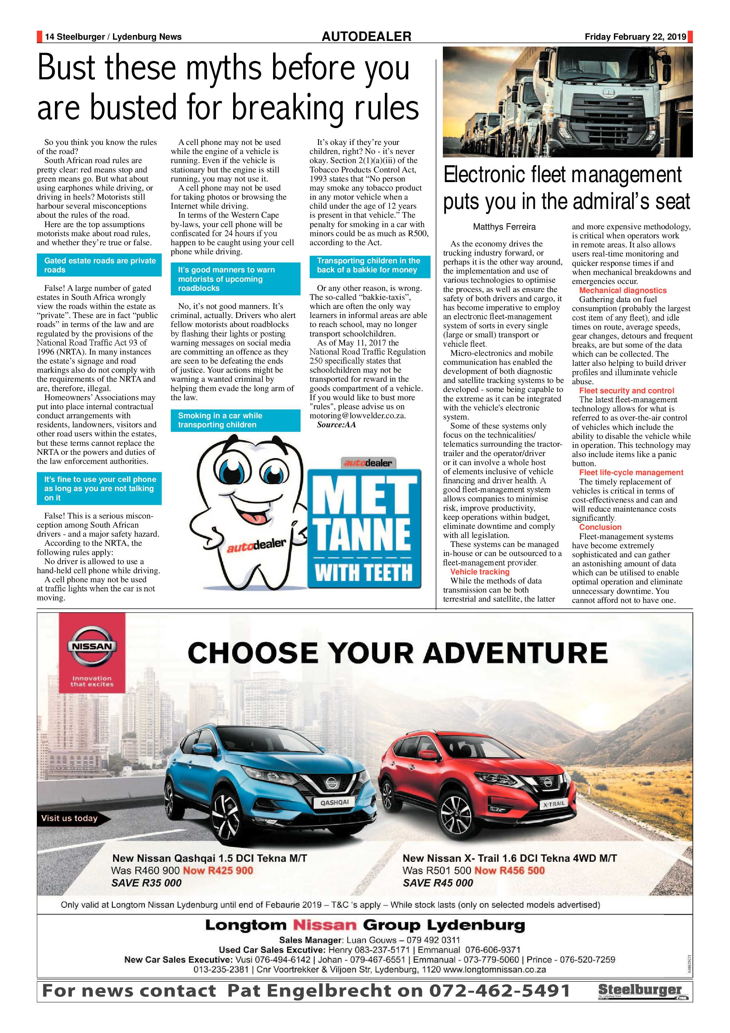 Steelburger News 22 February 2019 page 14