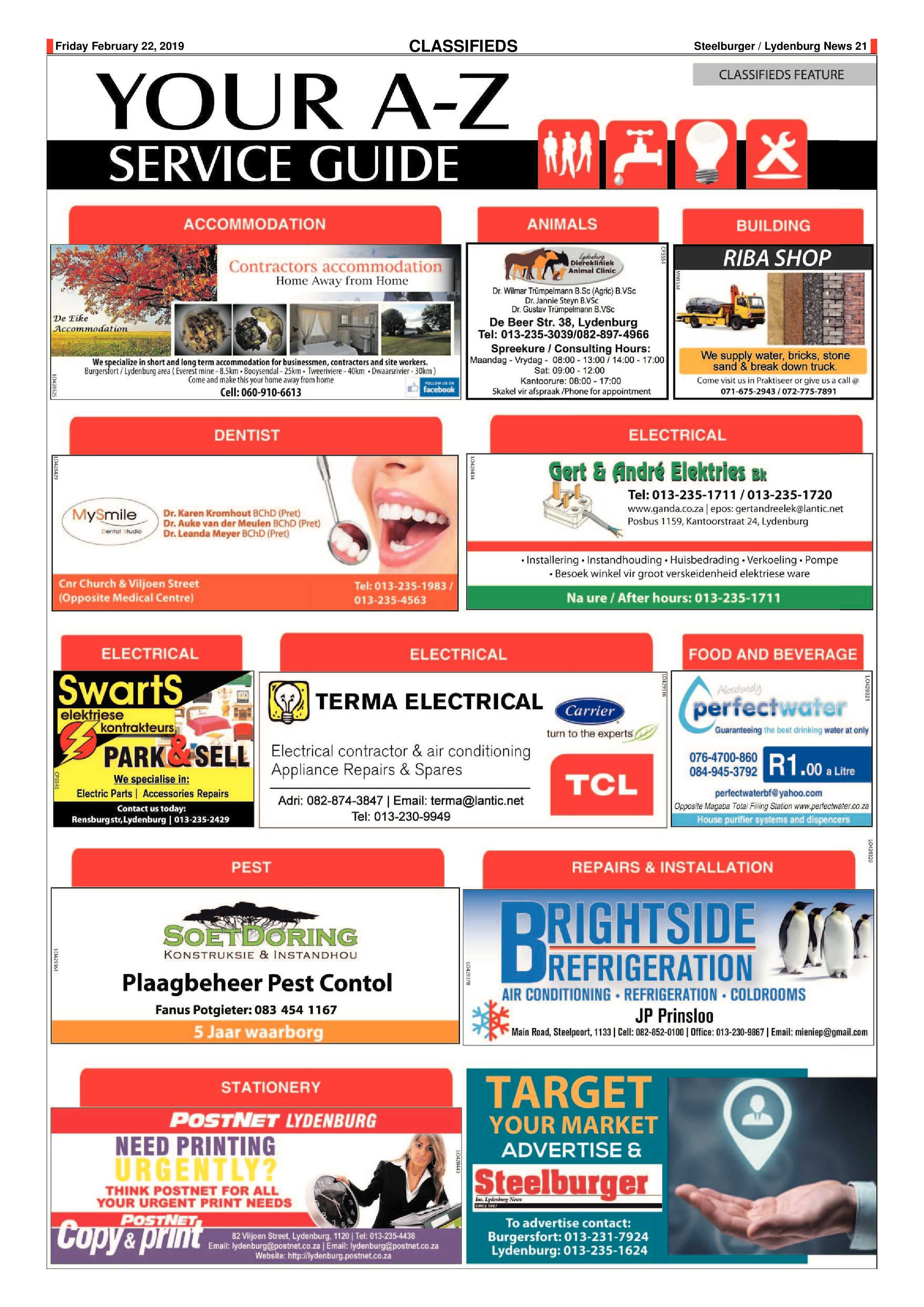 Steelburger News 22 February 2019 page 21