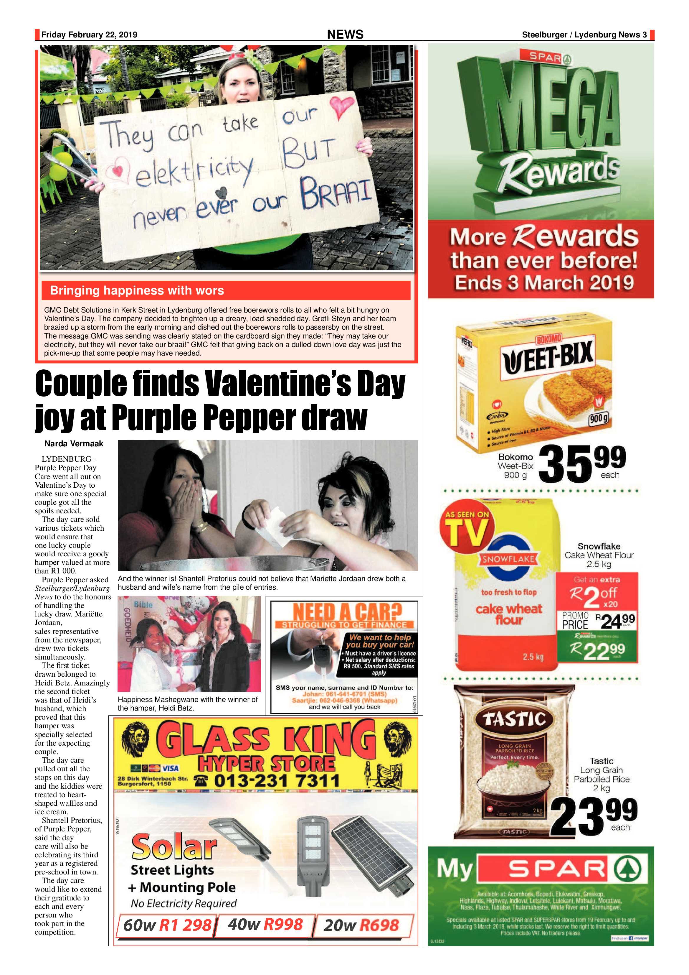 Steelburger News 22 February 2019 page 3