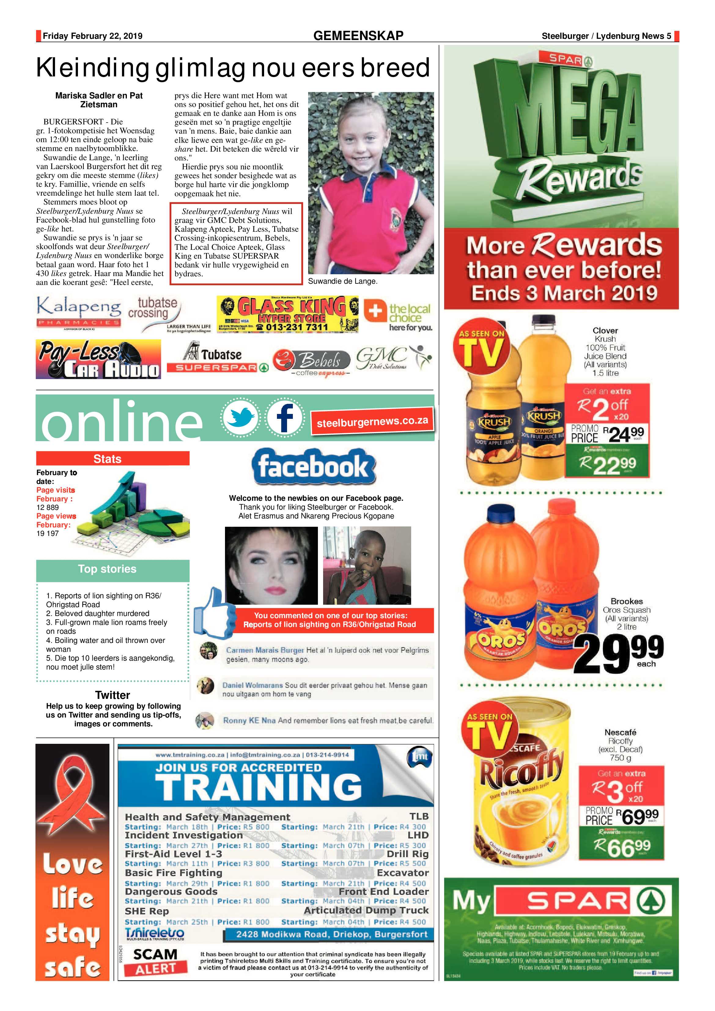 Steelburger News 22 February 2019 page 5
