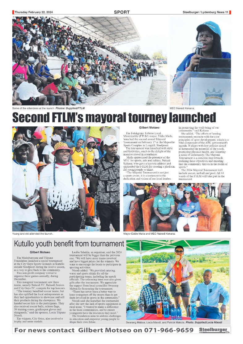 Steelburger News 22 February 2024 page 11