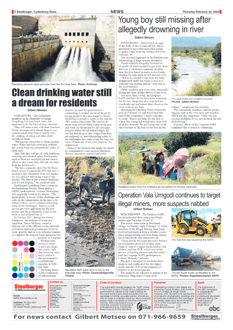 Steelburger News 22 February 2024 page 2